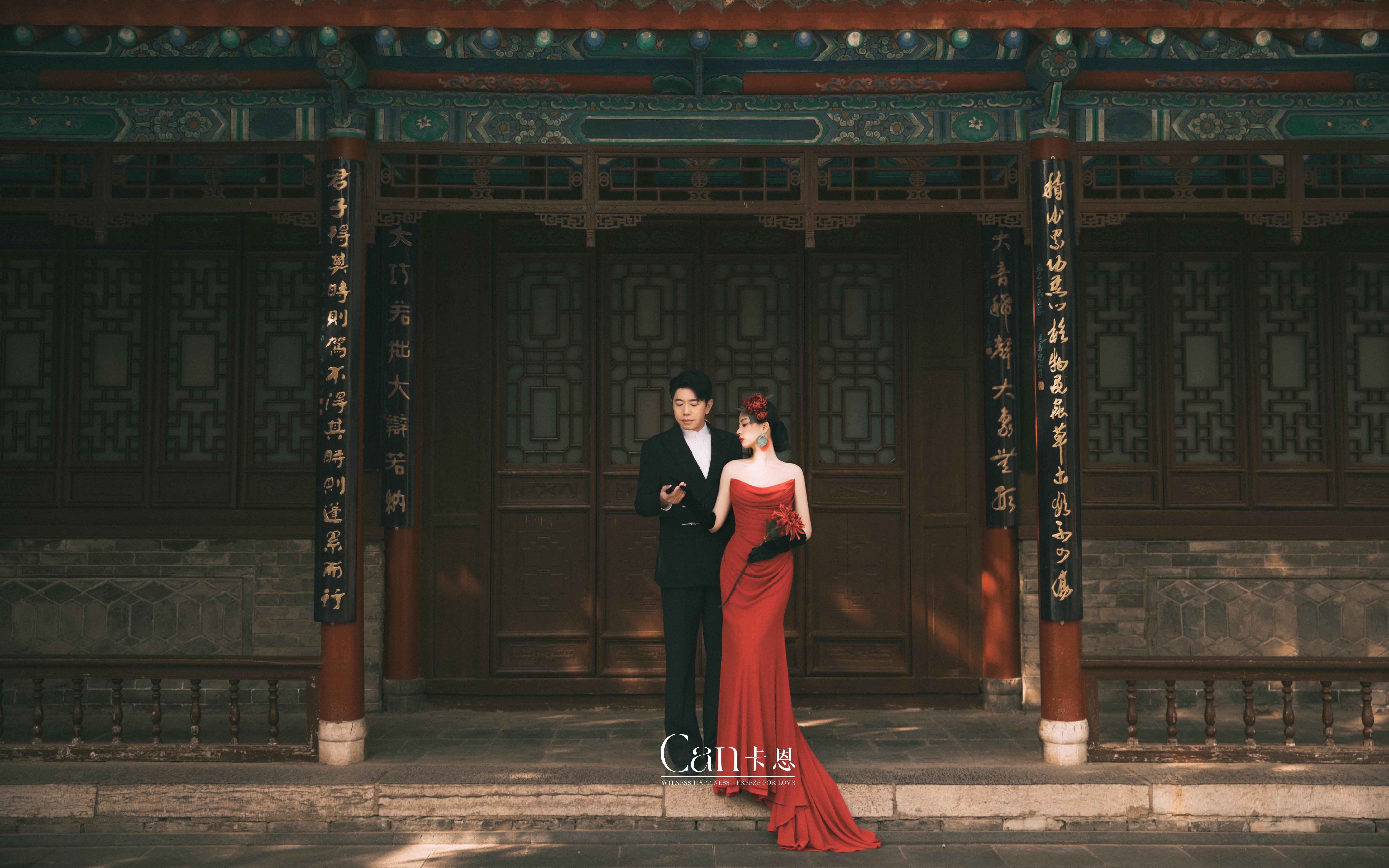 KAEN原创—新中式 园林婚纱照 客片欣赏