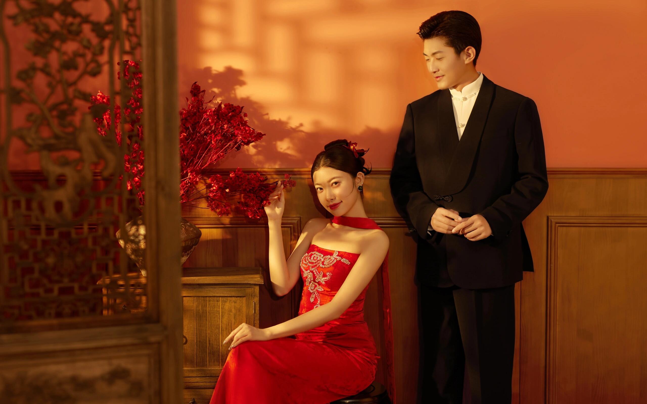 【美出新level的國韻紅裙】