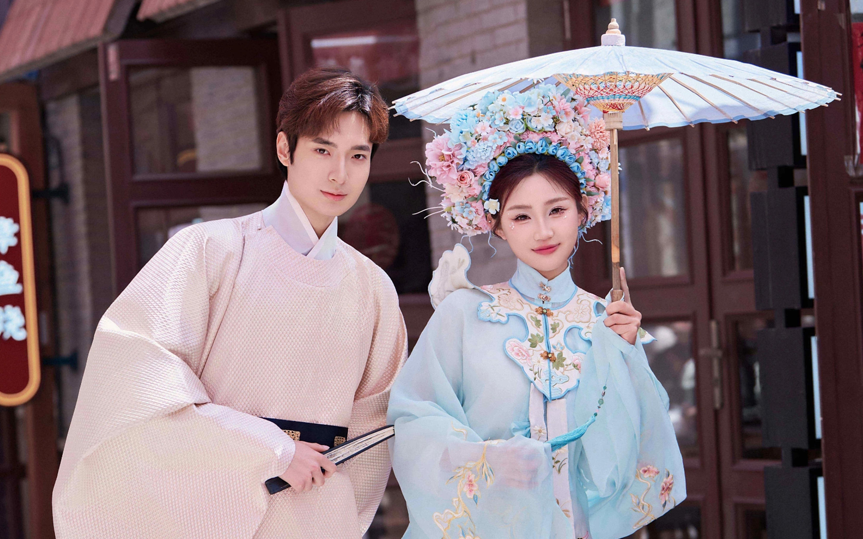 限时抢订｜簪花缀发诉情长，解锁国潮婚纱照新范式