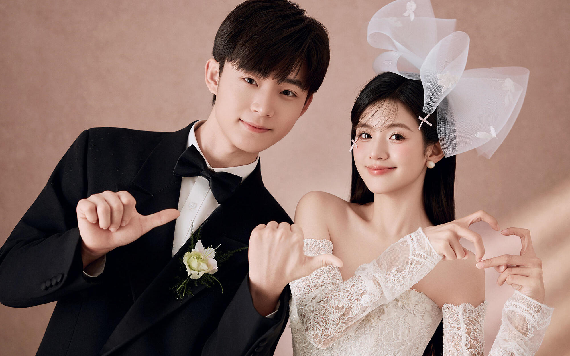 韩式主纱婚纱照 yyds‼️甜度太超标啦