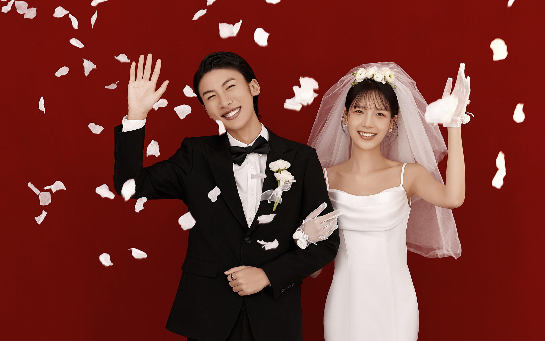 喜嫁风婚纱照 超爱这种新中式的婚纱照风格
