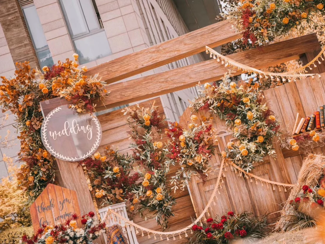 【吉满堂婚礼】&唯美室外森系婚礼