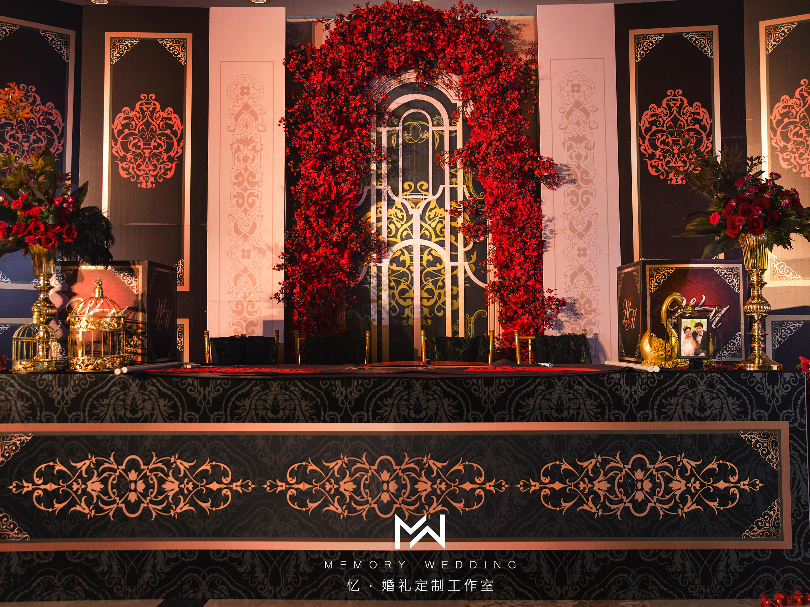 忆婚礼 | 奢华欧式宫廷风室内婚礼