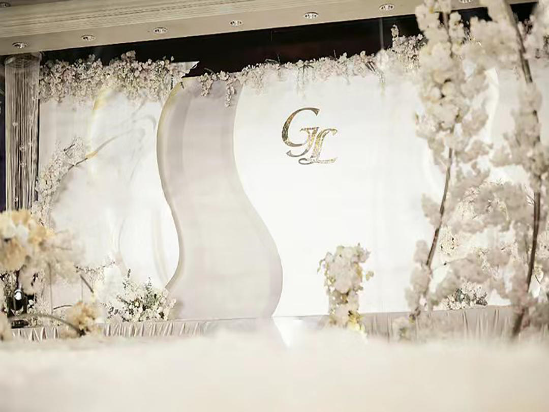 兰州桑上婚典白色唯美浪漫主题婚礼