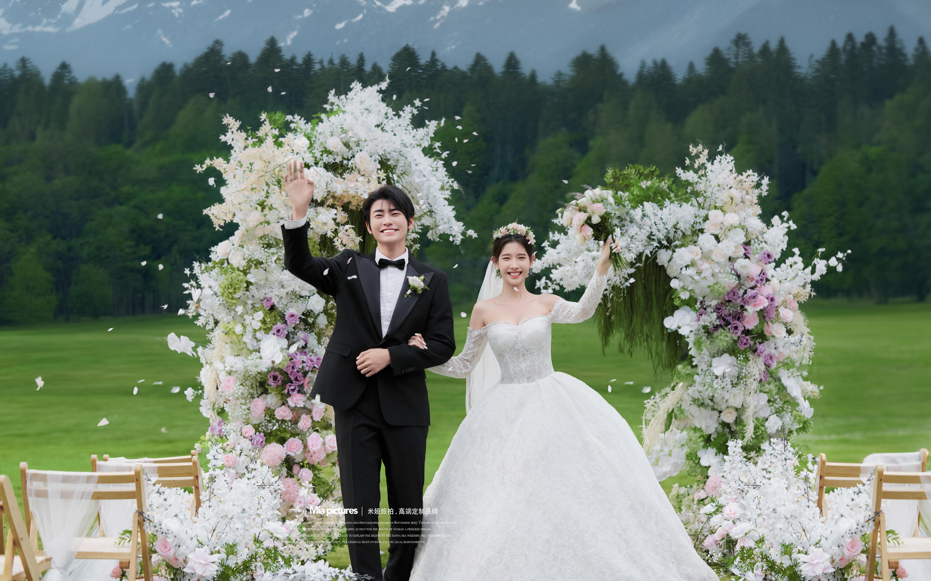 年輕人專屬草坪婚禮儀式感，氧氣感拉滿??