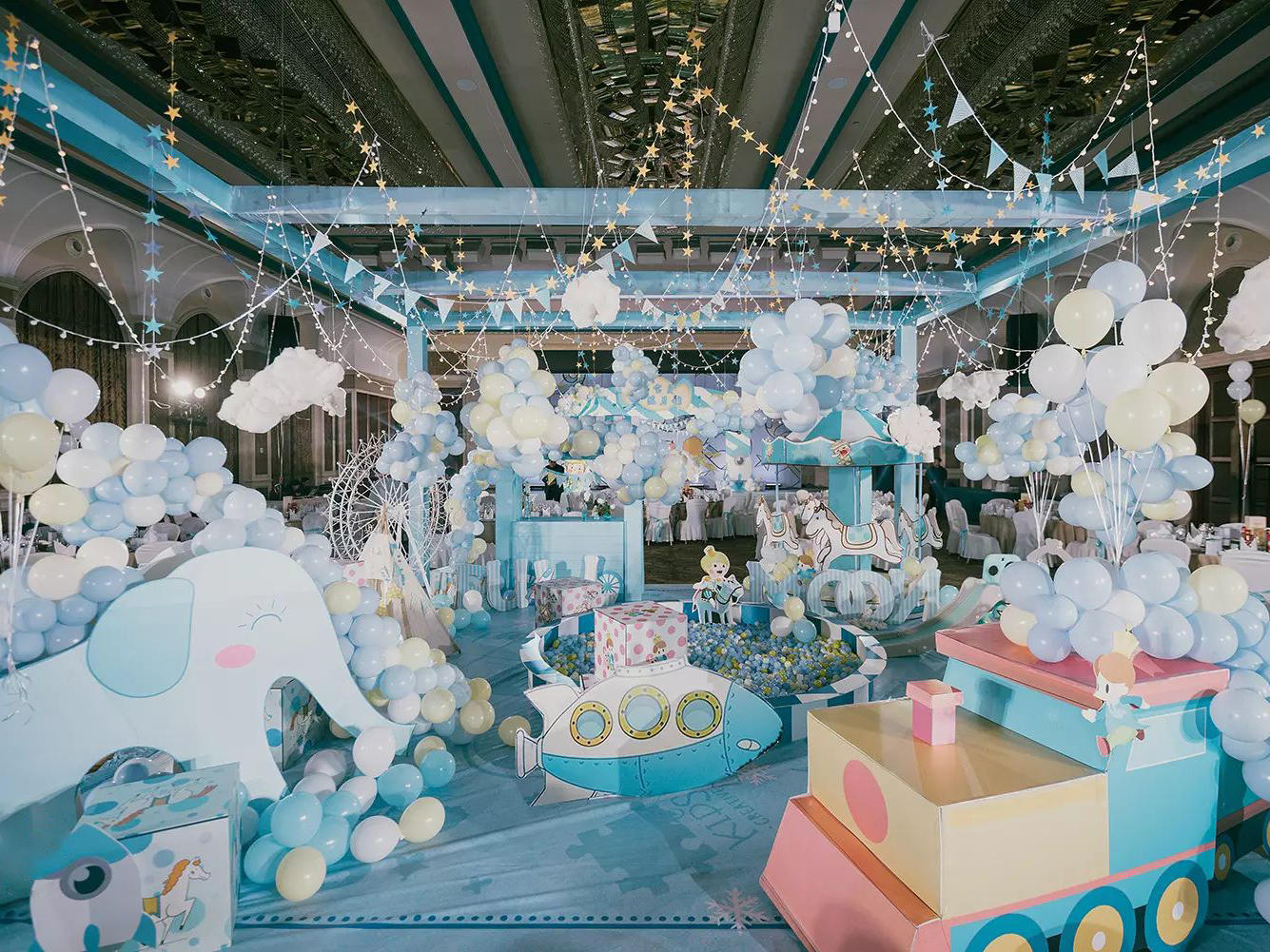 花嫁花婿一站式宝宝宴布置套餐