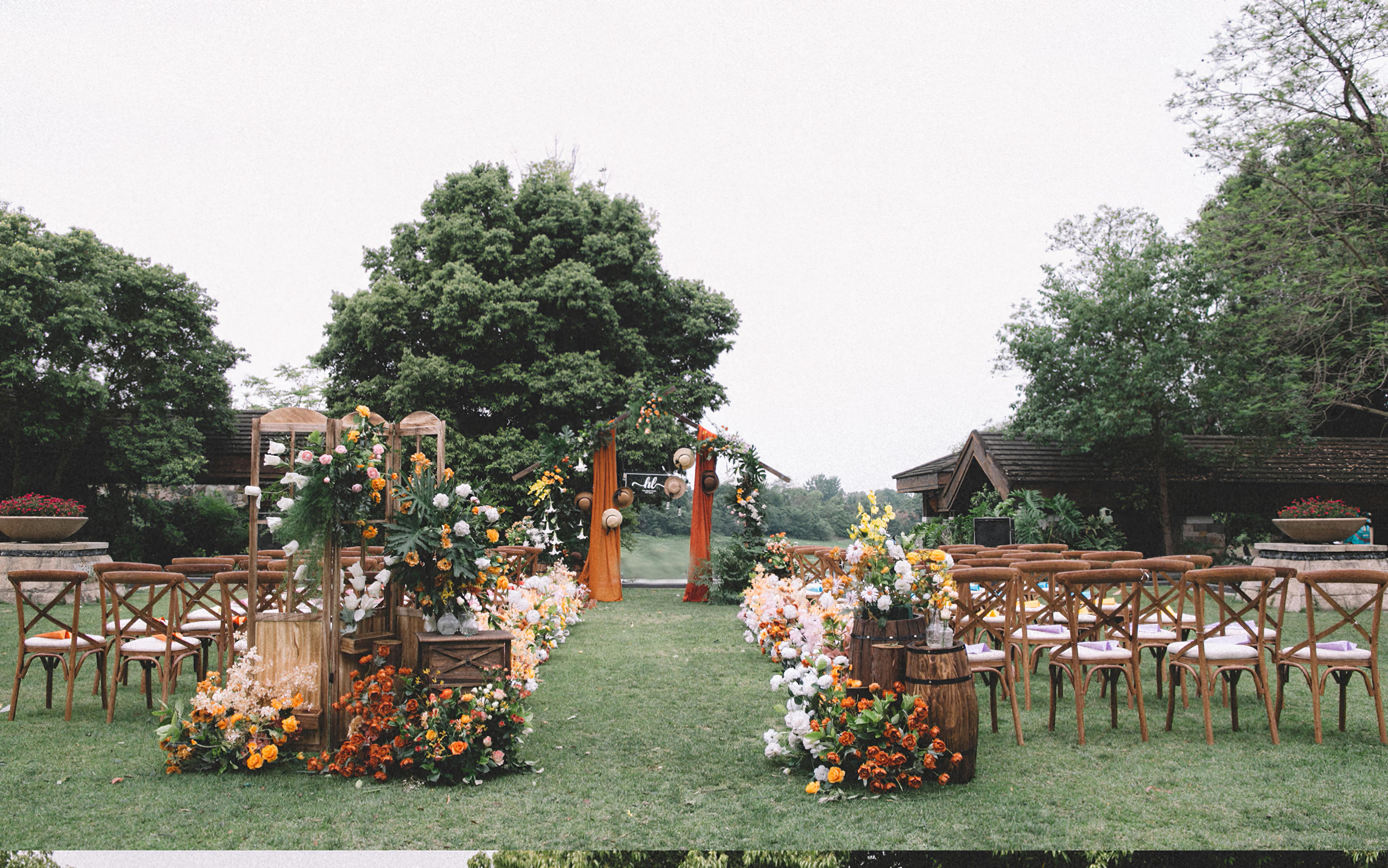 橙野森居・松弛感户外婚礼