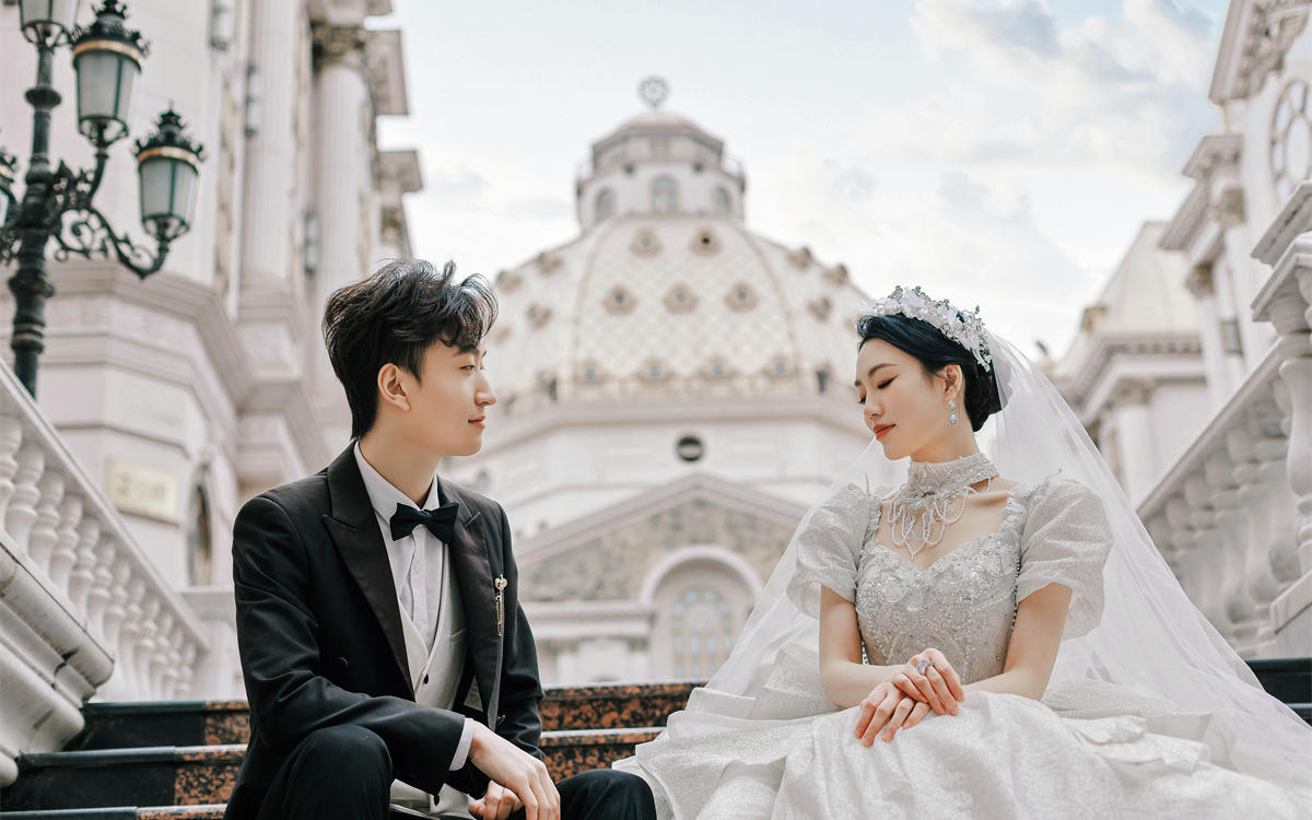 上海婚纱照❤️欧式城堡的浪漫