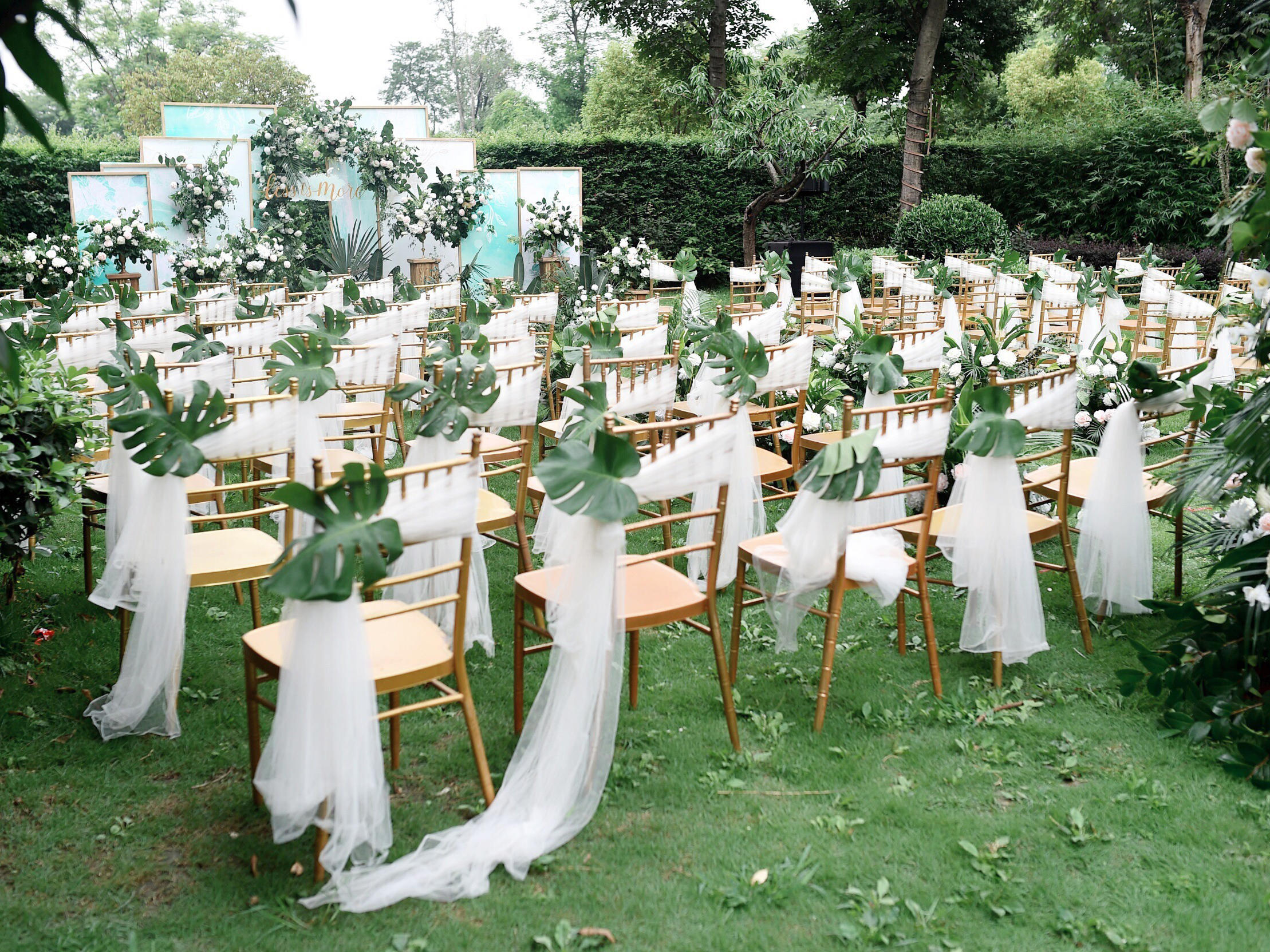 【女大当嫁婚礼】小清新INS浪漫草坪婚礼