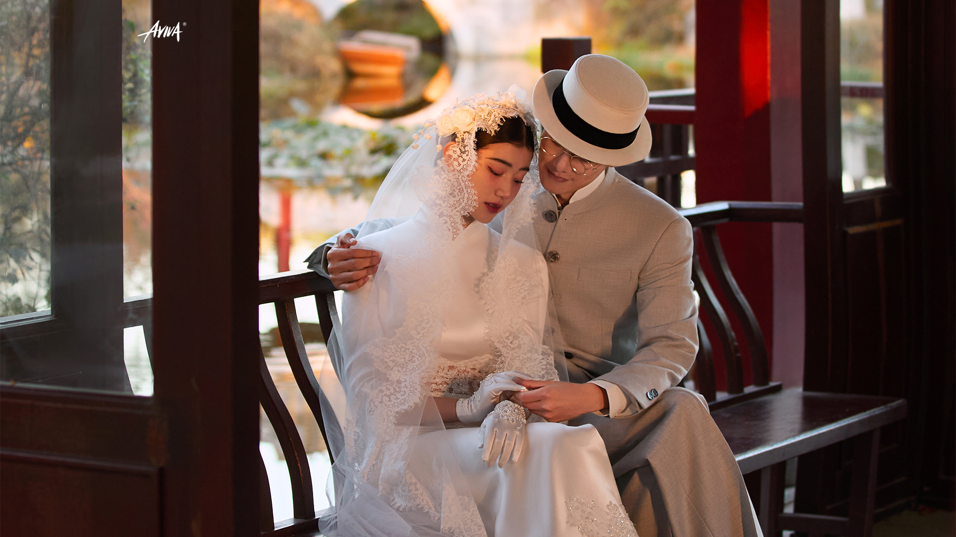 【定制拍攝】N對(duì)1服務(wù)·復(fù)古園林婚紗照