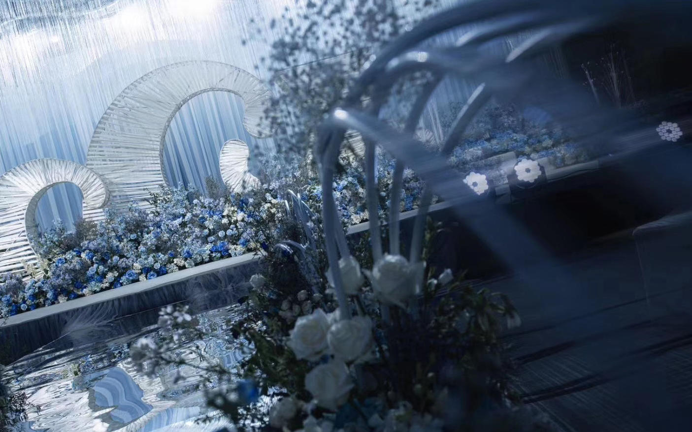 唯艺 · 豪华花艺梦幻蔚蓝婚礼主题