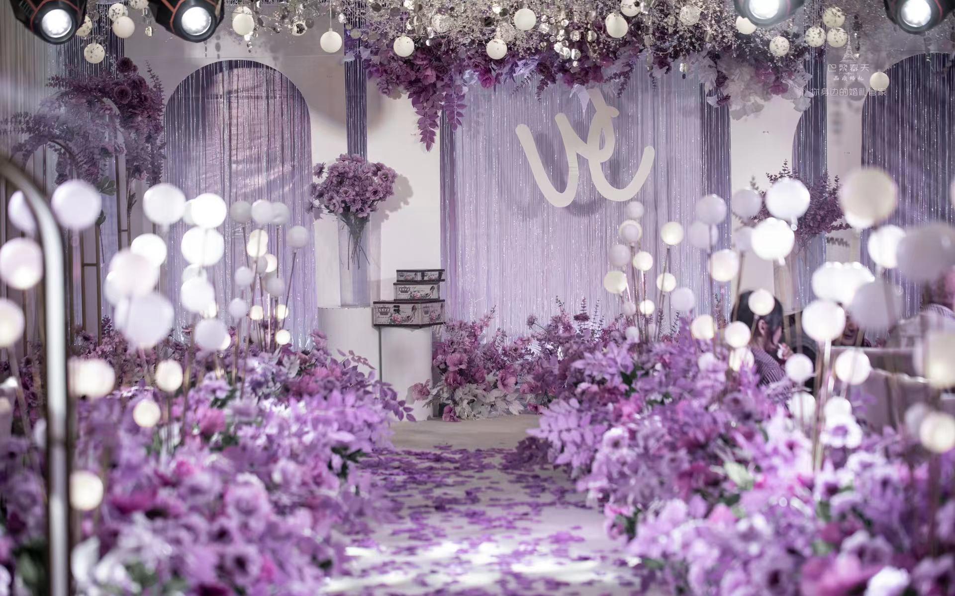 南充仪陇巴黎春天-蓝色系婚礼