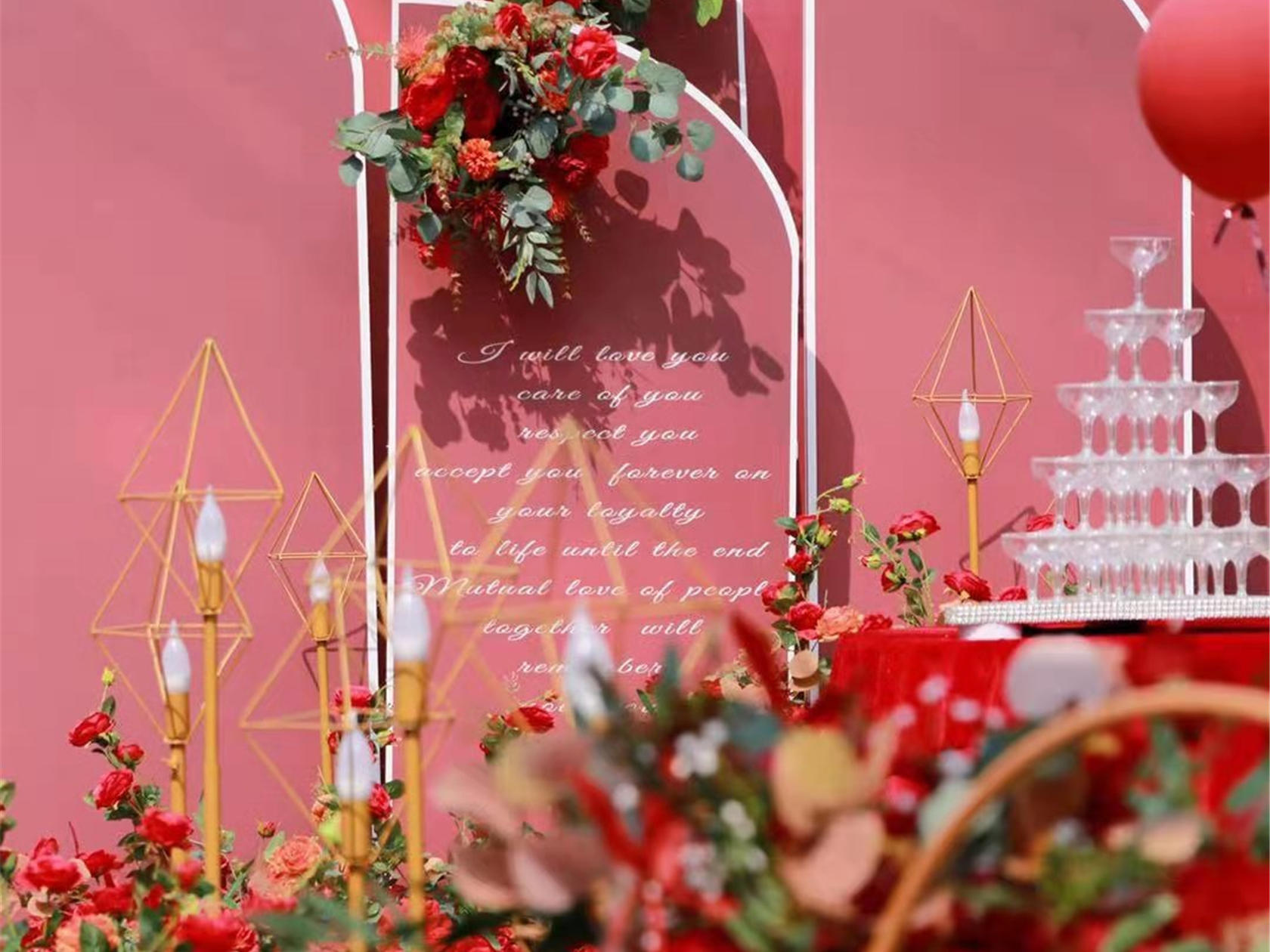 限时低价&农村西式自家小院婚礼