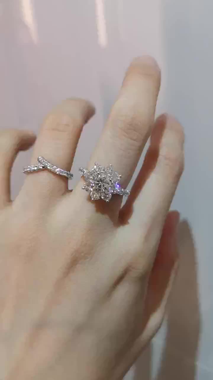 太阳花  系列  求婚钻戒