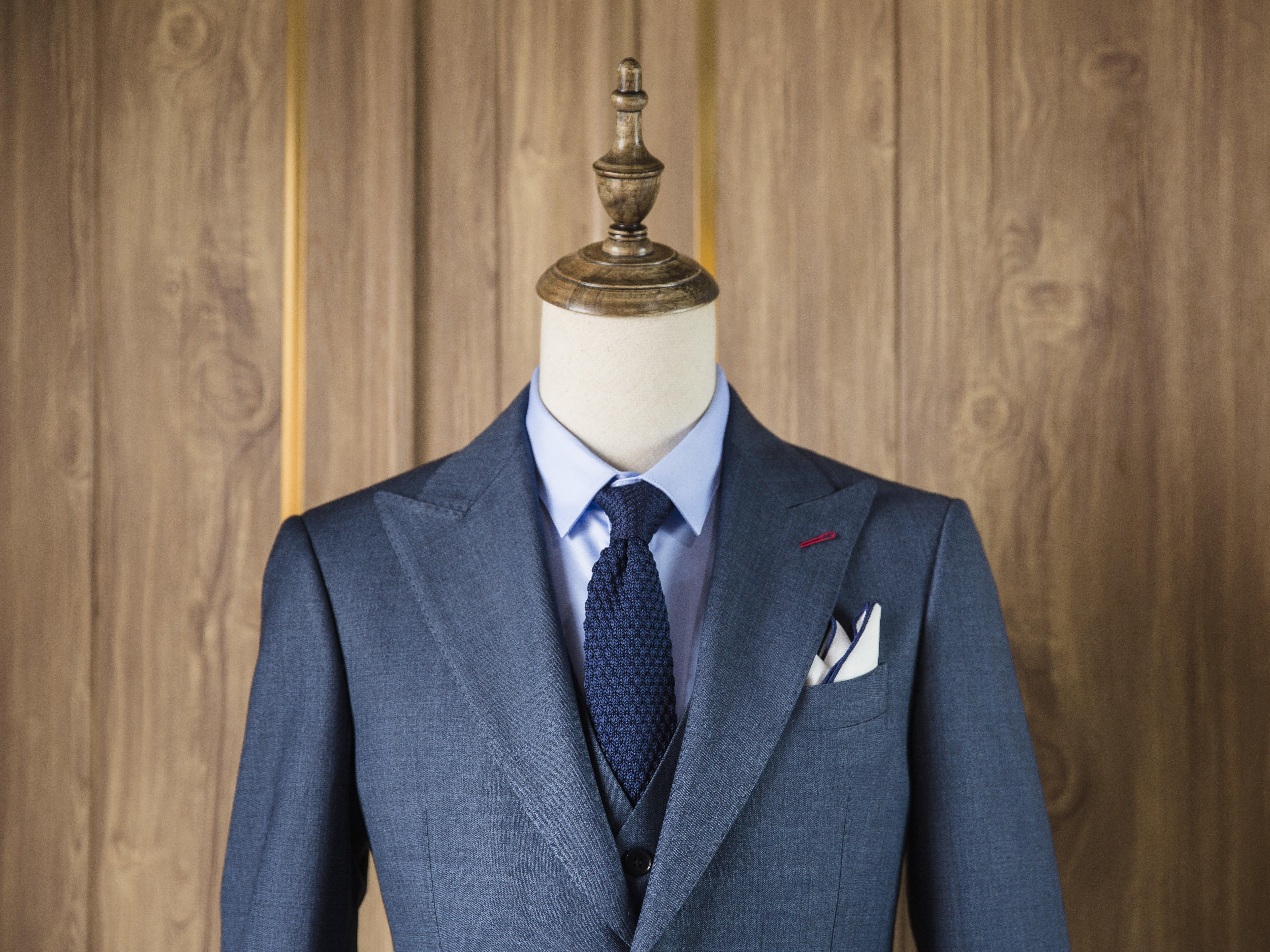 高端进口全羊毛面料定制西服九件套