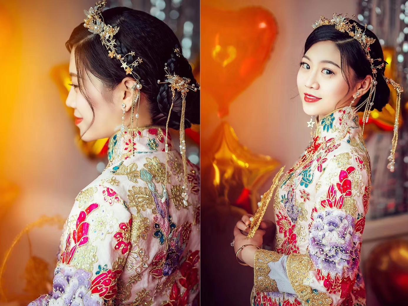 凯瑟琳婚纱礼服化妆造型总监老师 全程跟妆