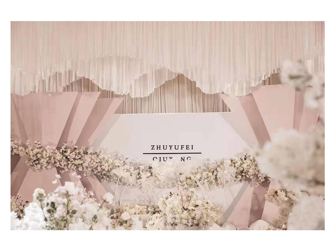 【光年婚礼】四大金刚全包+婚礼现场梦幻吊顶装饰