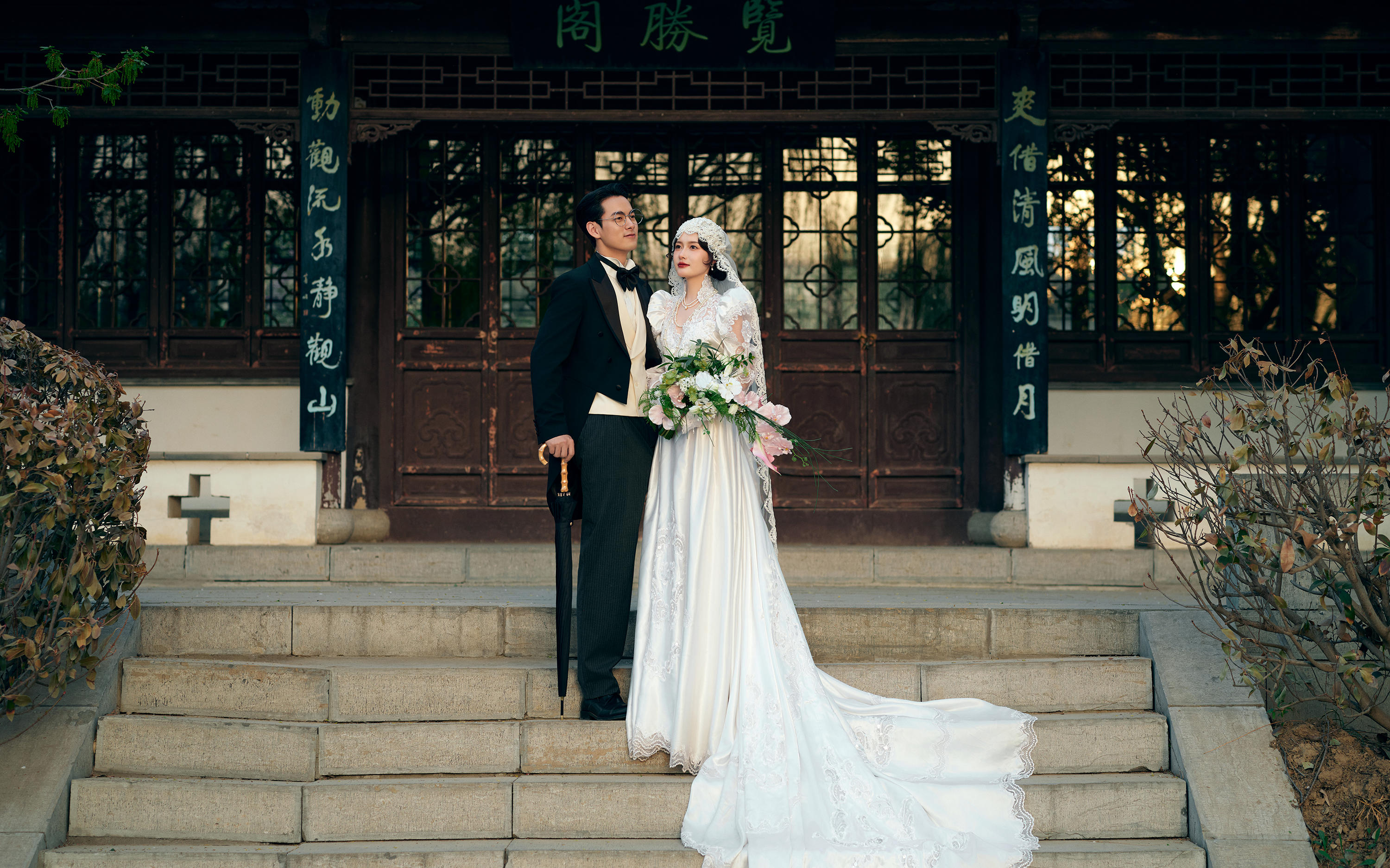 梦回民国风婚纱照|邂逅古典美学的浪漫