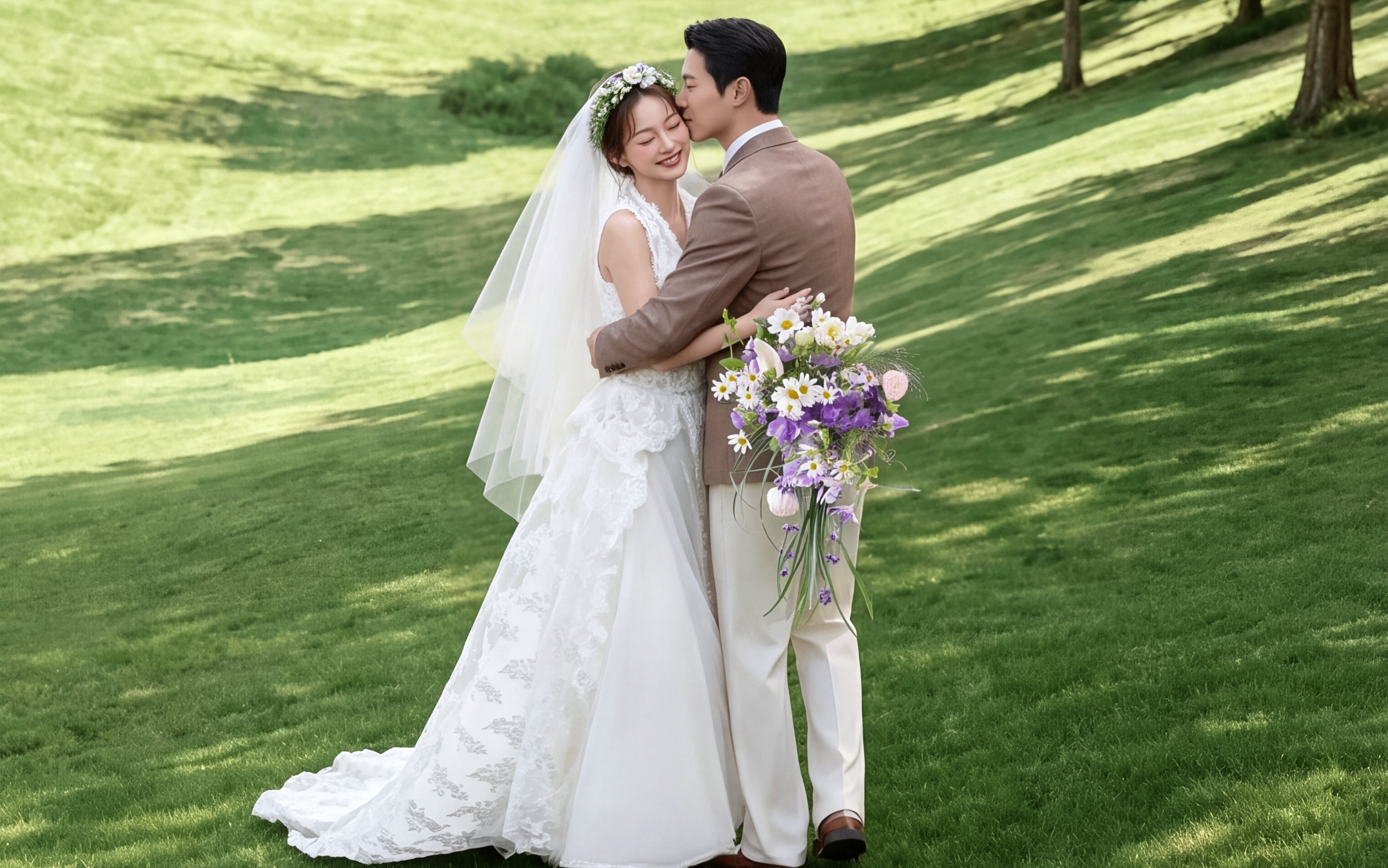 【法式印象】谁懂啊 草坪求婚婚纱照真的太好哭了吧