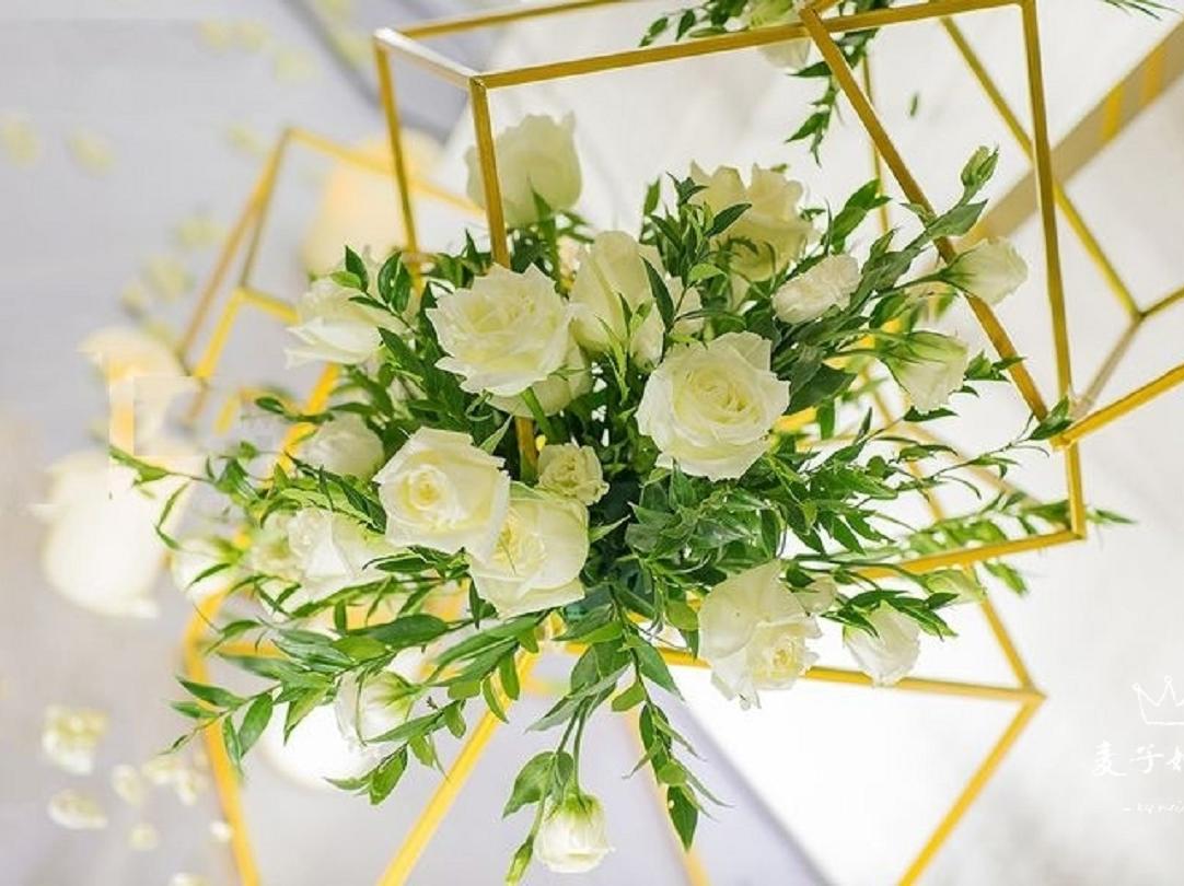 【麦子婚庆】白绿色小清新清凉款