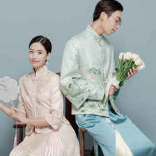 中式婚纱照一定要穿红色吗
