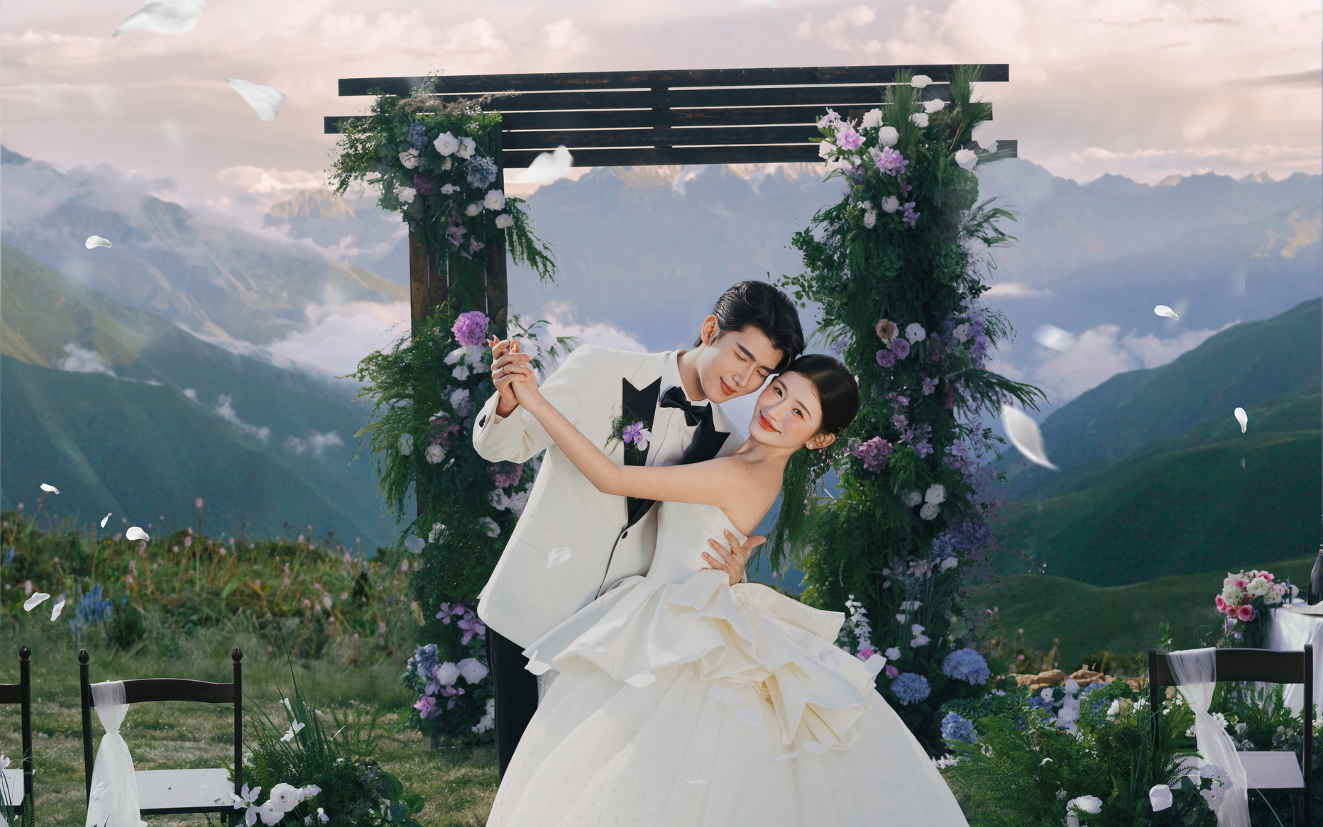 人生MVP画面❗️结婚必拍的目的地婚礼婚纱照 当