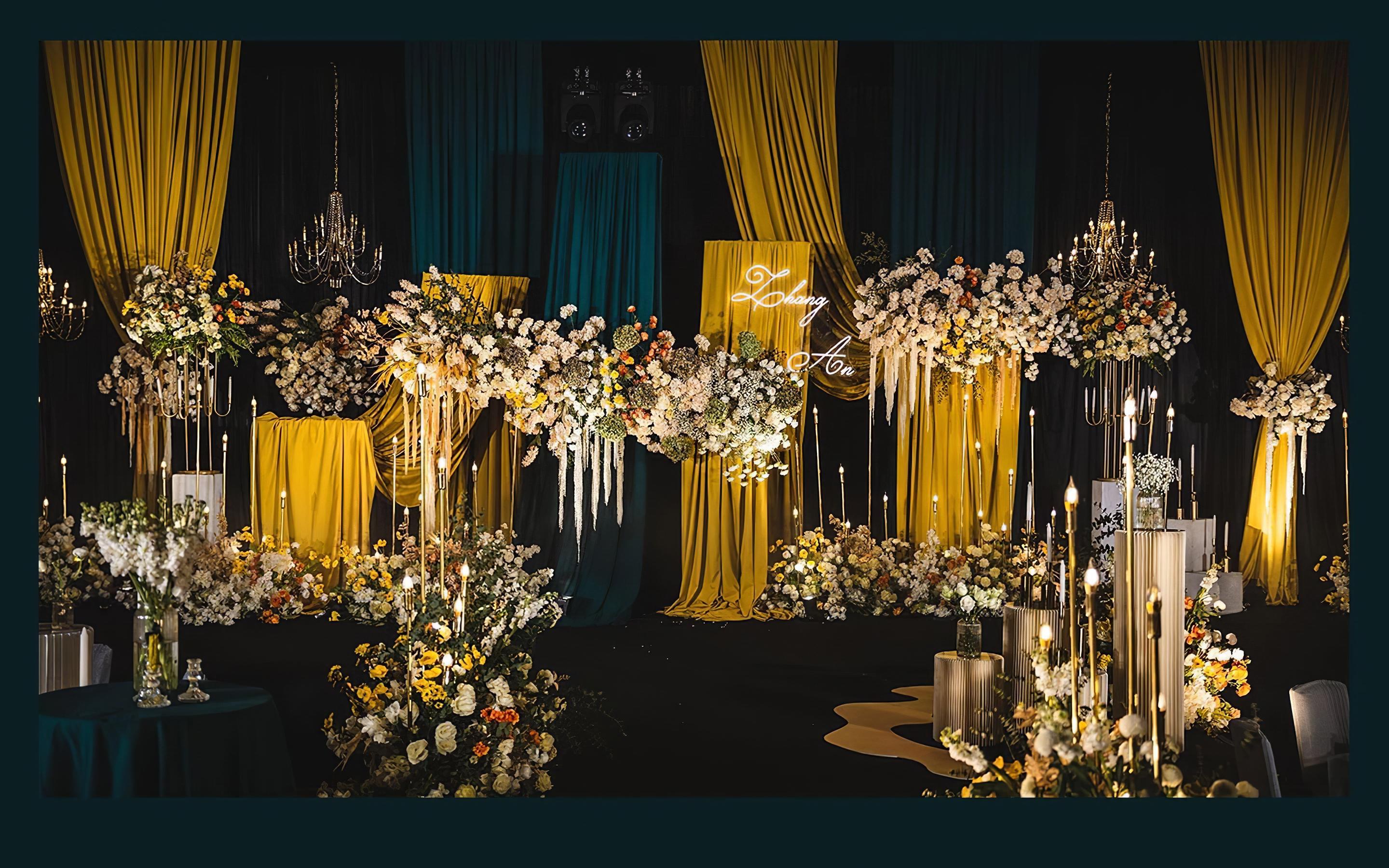 法式布艺小清新小预算婚礼策划