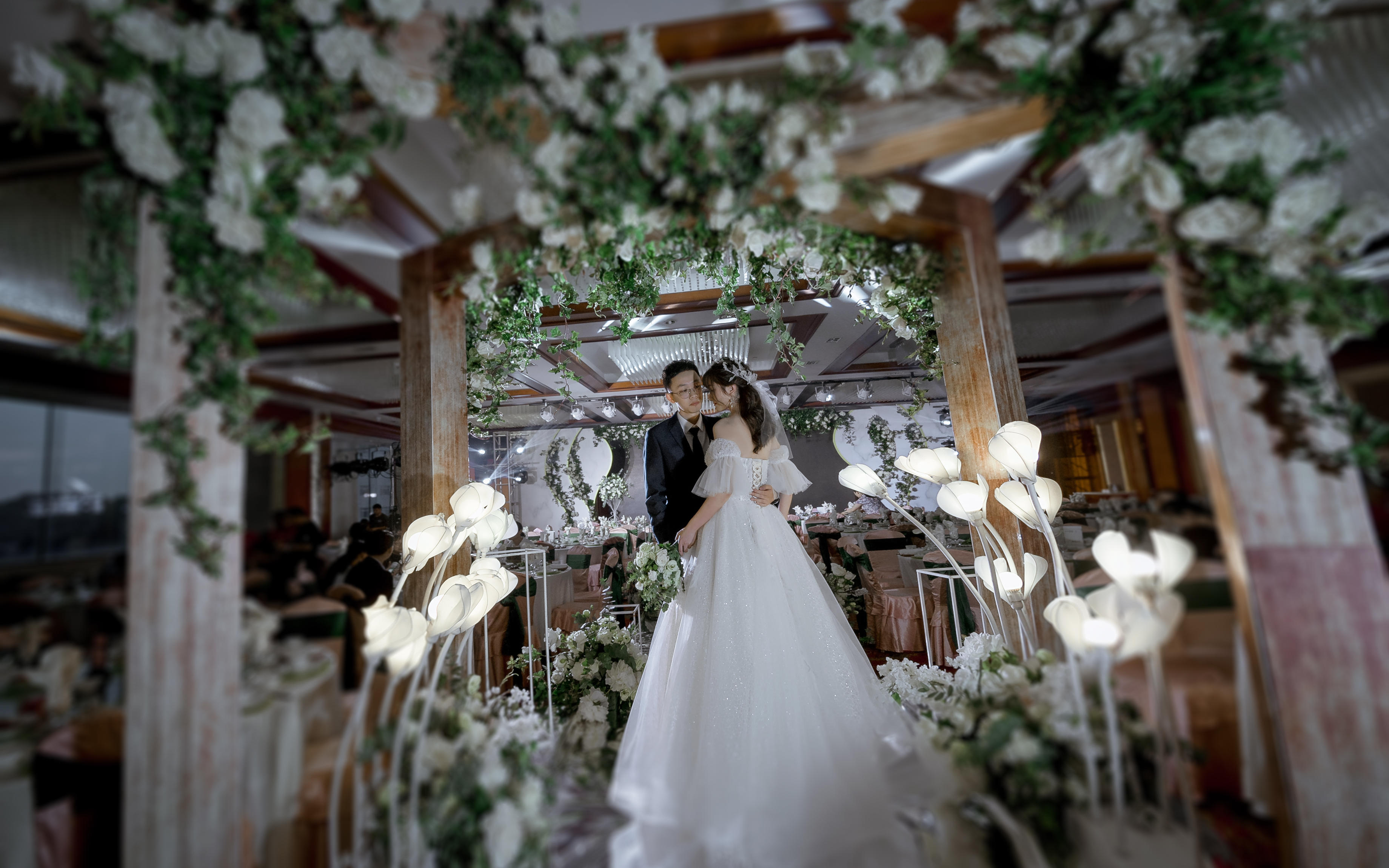 白绿色小清新婚礼——致婚礼