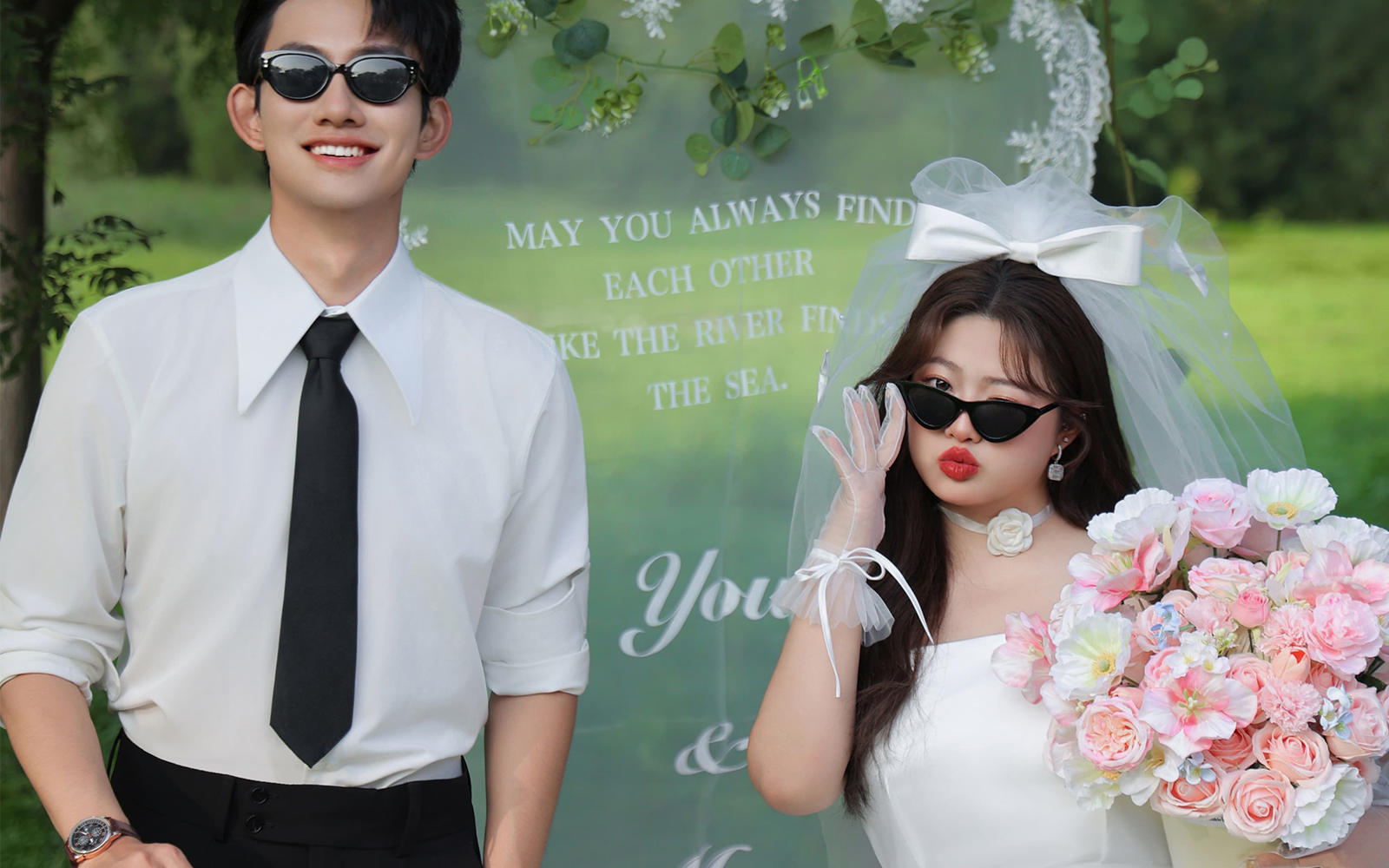 【大碼胖女孩婚紗照】成片太驚艷了