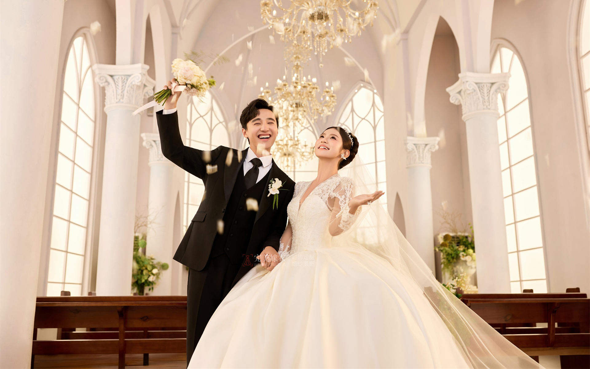 【守护のOATH】拍到了仪式感爆棚的教堂婚纱照