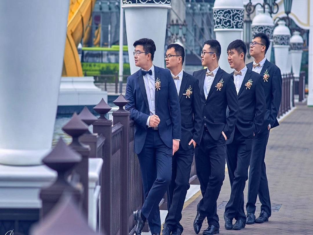 完美新娘嫁衣馆---伴郎9件套