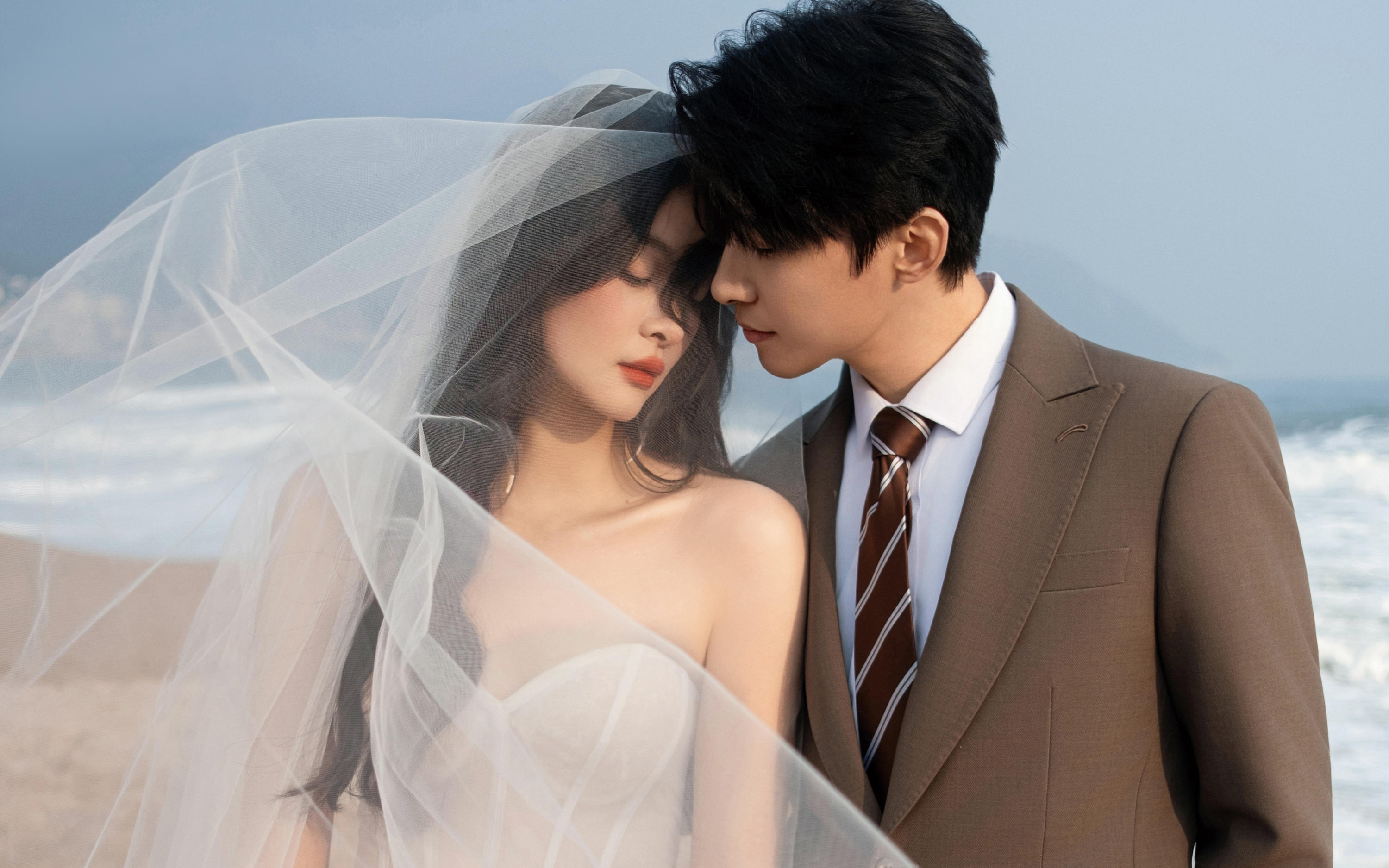 海边微风起等风也等你，海景自带浪漫氛围感滤镜~