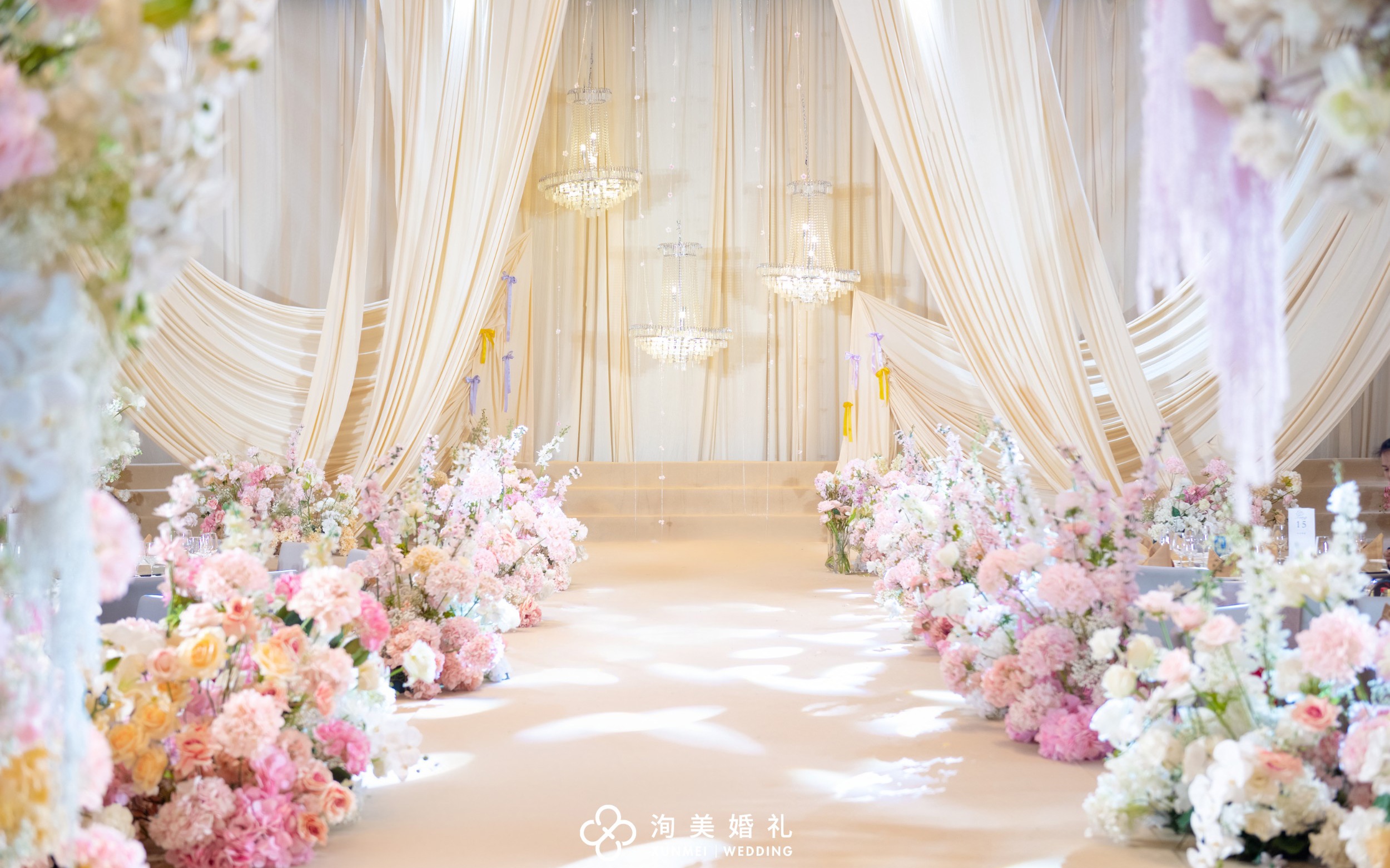 《浮光》布幔婚礼