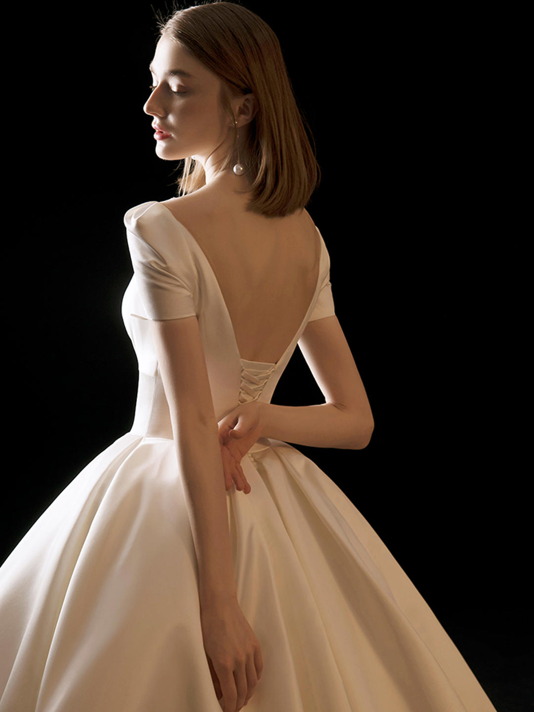 DM高定婚纱--邂逅时光系列/筡白