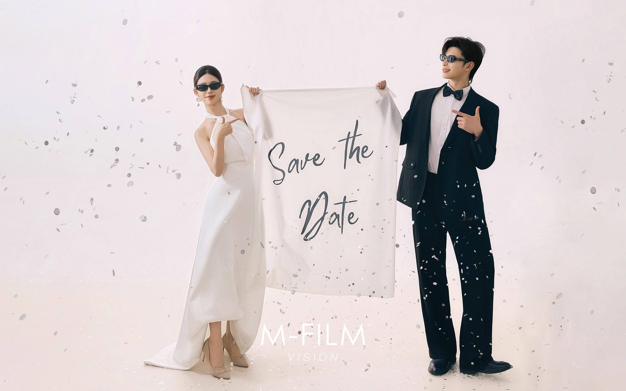 闺蜜说婚纱照就是要主打一个“快乐至上”