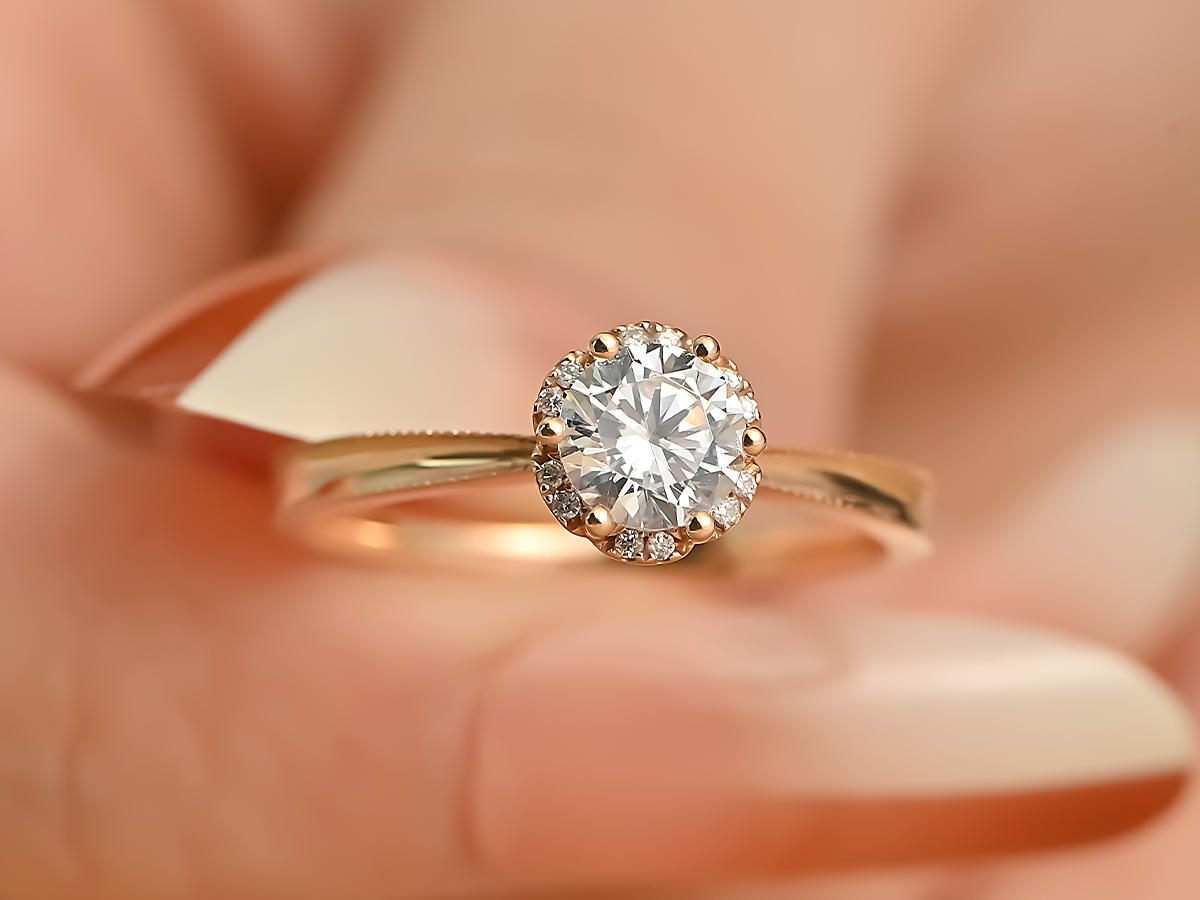 狐狸的夏天珠宝「朝暮」设计款新款结婚钻戒