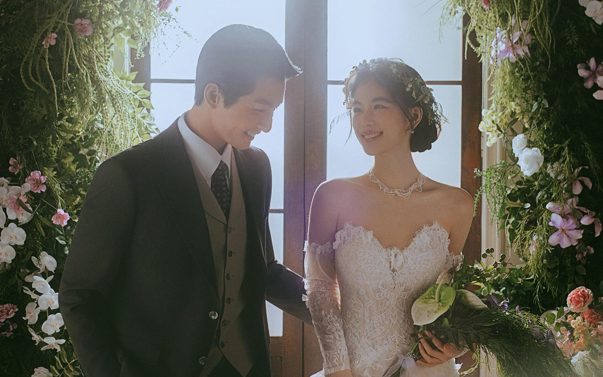 【古摄影婚纱】花房婚纱照