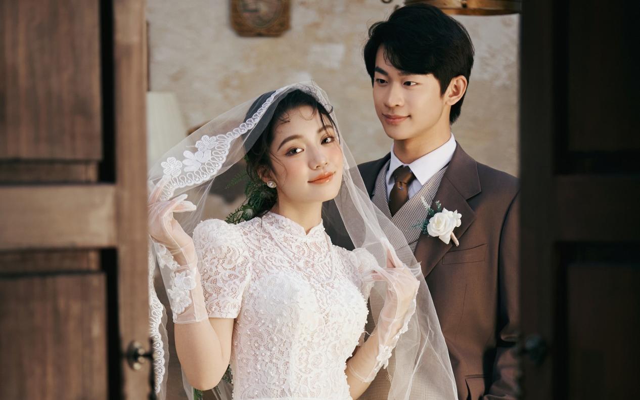 穿越19世纪🕰️法式慵懒复古油画婚纱照氛围封神