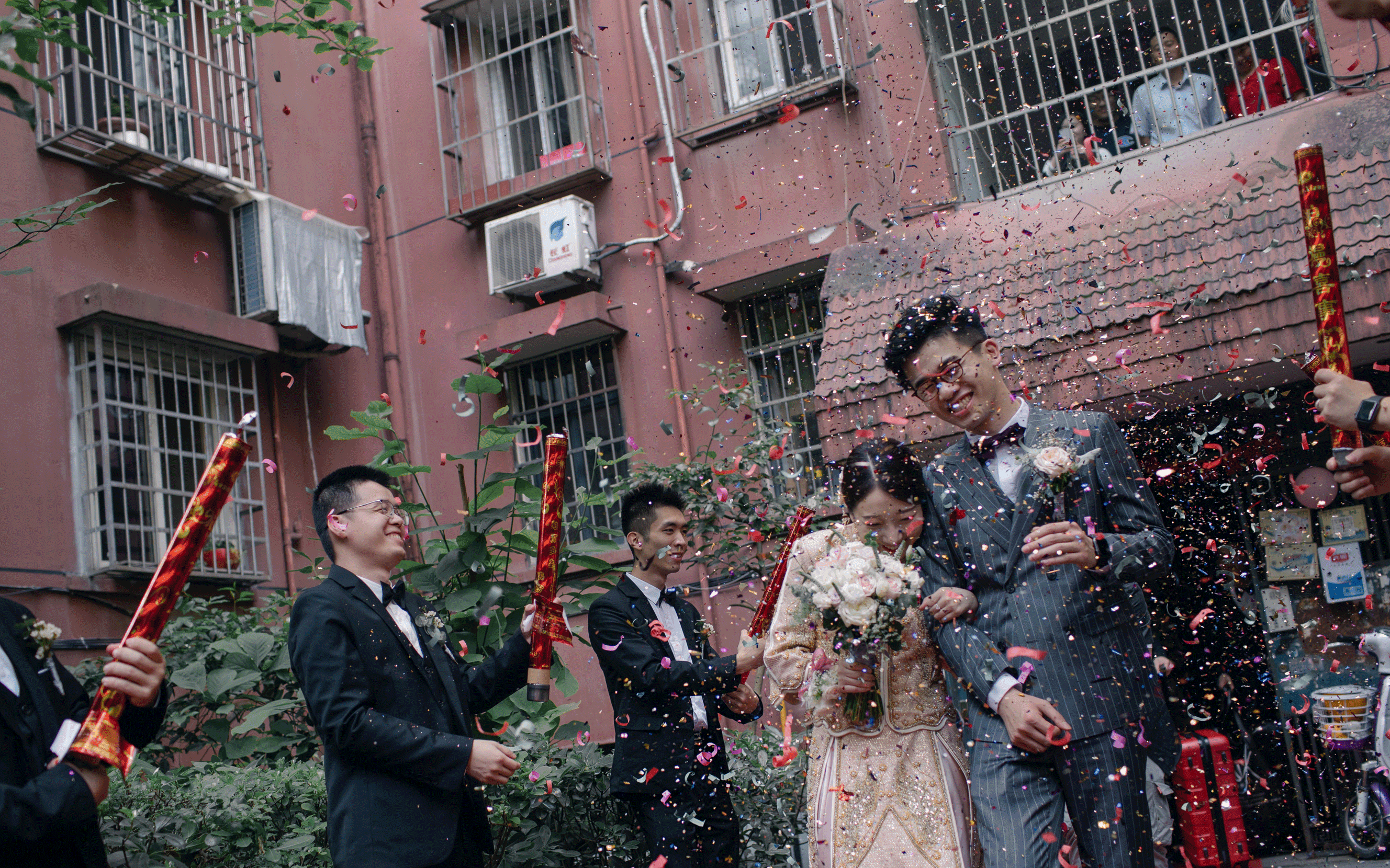 #AK新娘# 翠绿的青枝，描绘着纯净与自然，我陪