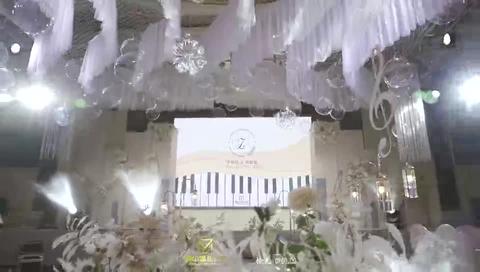 【梦中婚礼】香槟色音乐主题婚礼-新世纪大酒店