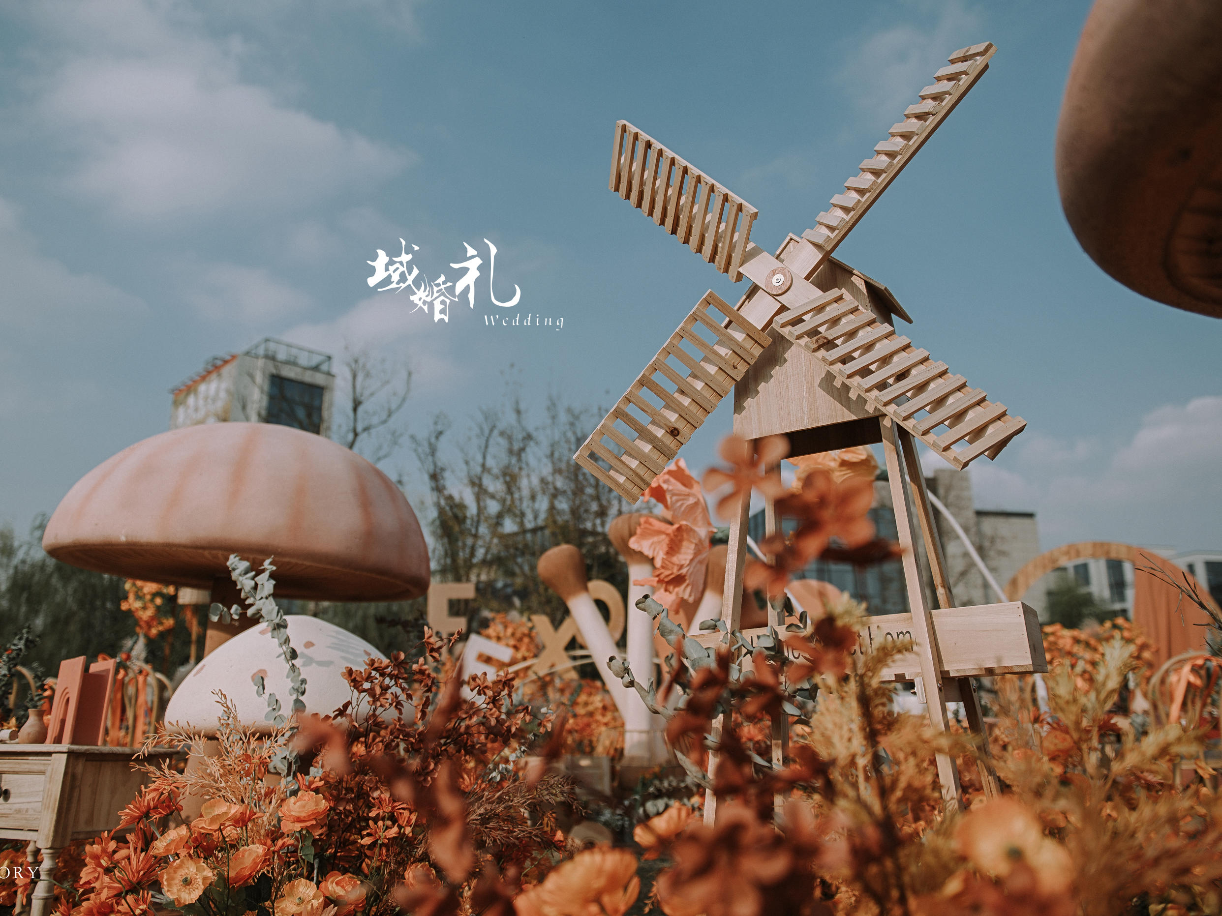 域婚礼丨乌镇露营地童话风婚礼