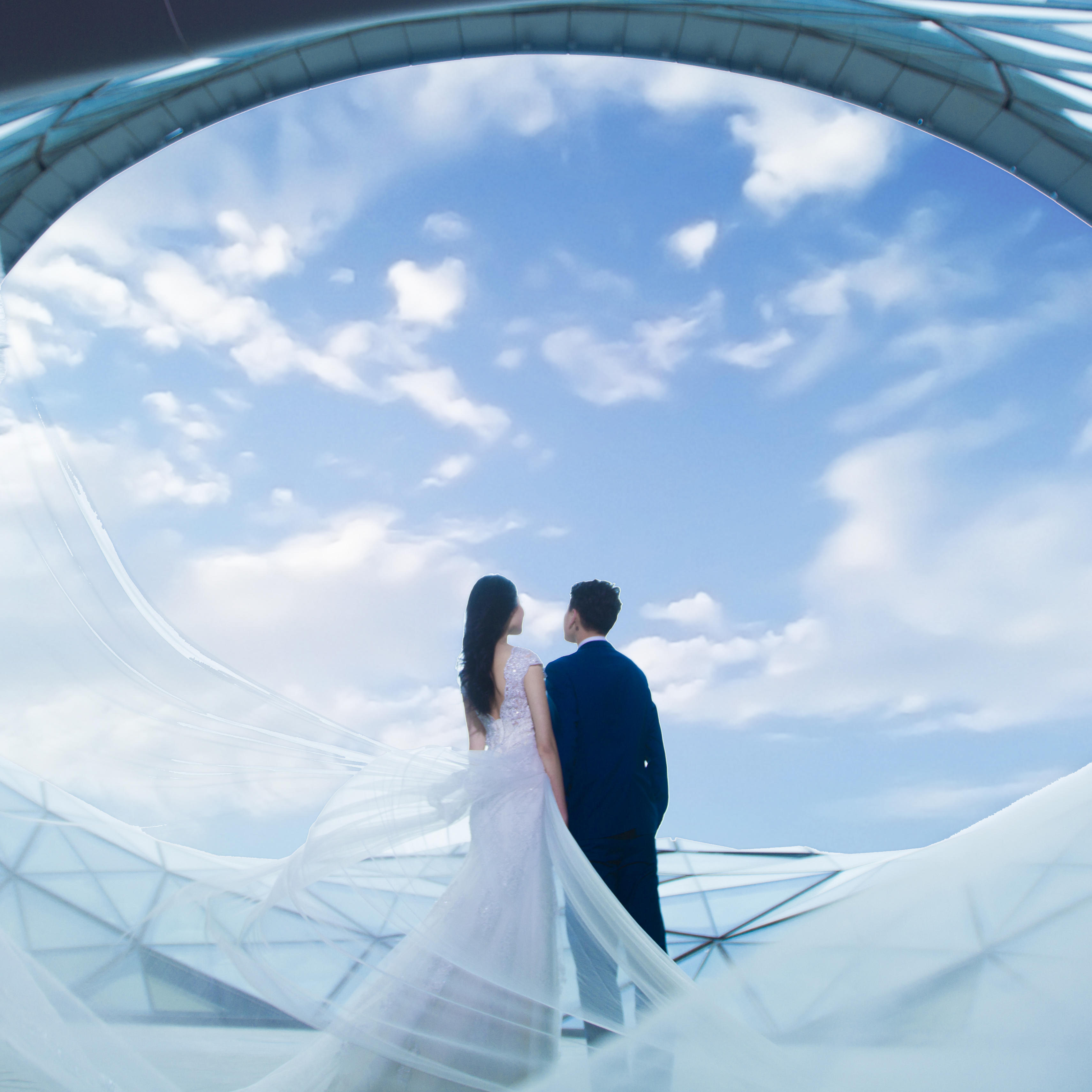 哈尔滨爱丽丝旅拍婚纱照-哈尔滨歌剧院