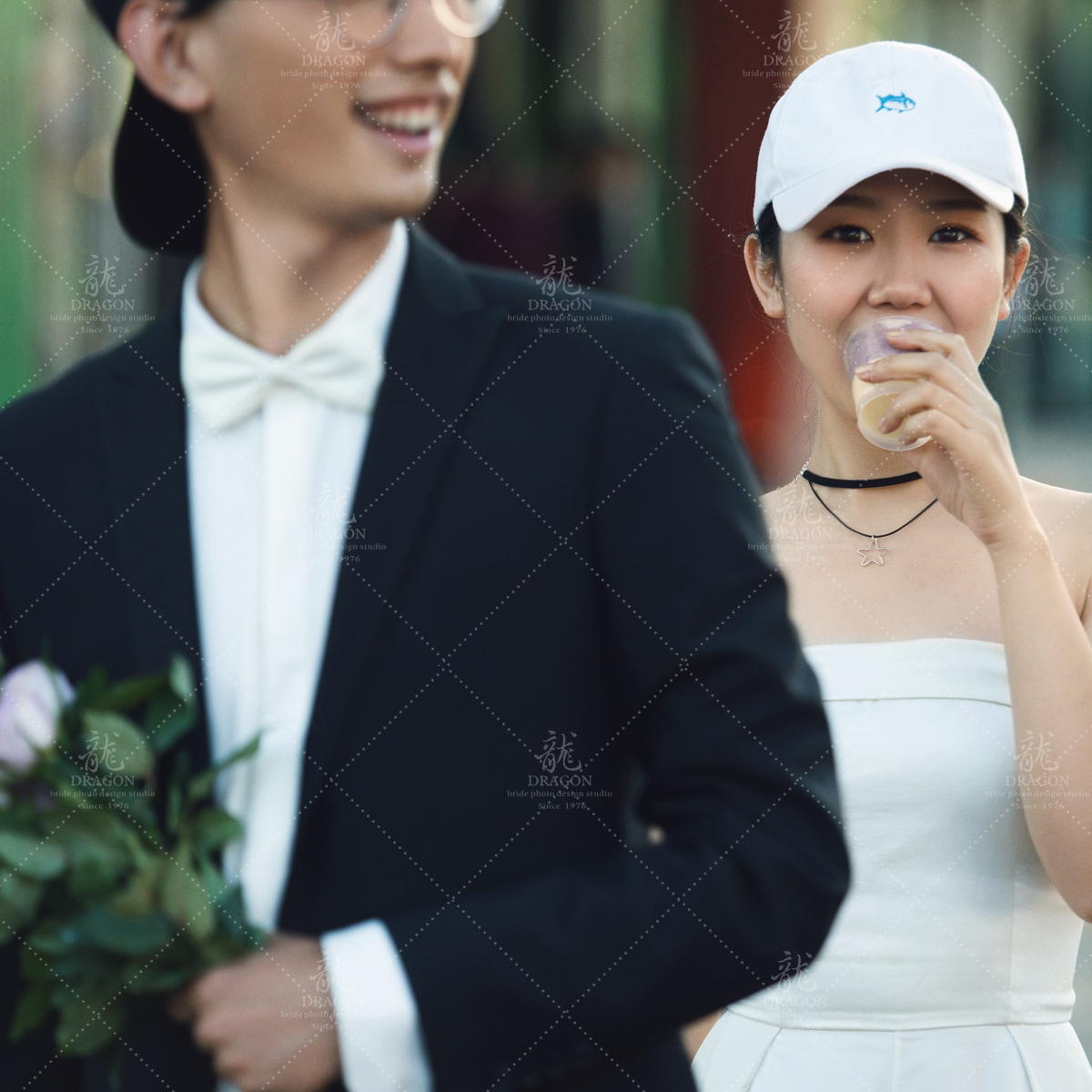 龙摄影婚纱照——龙摄影给你满满的幸福