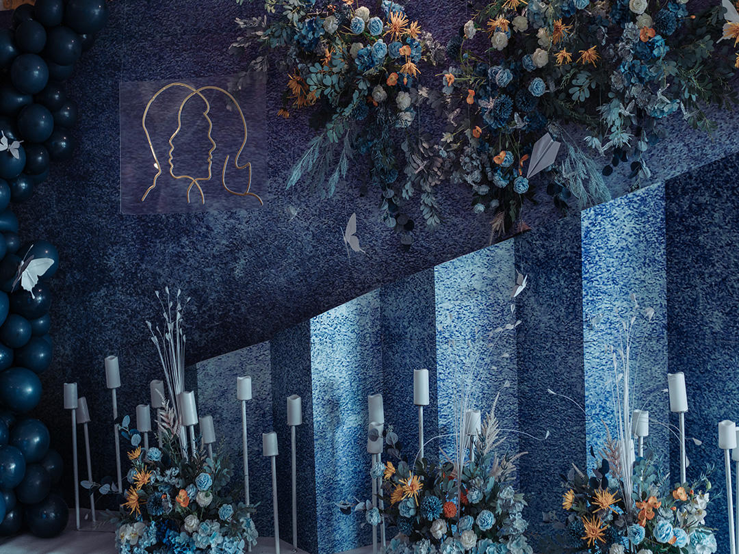 【艾尚婚礼策划】静谧 · 蓝白系婚礼