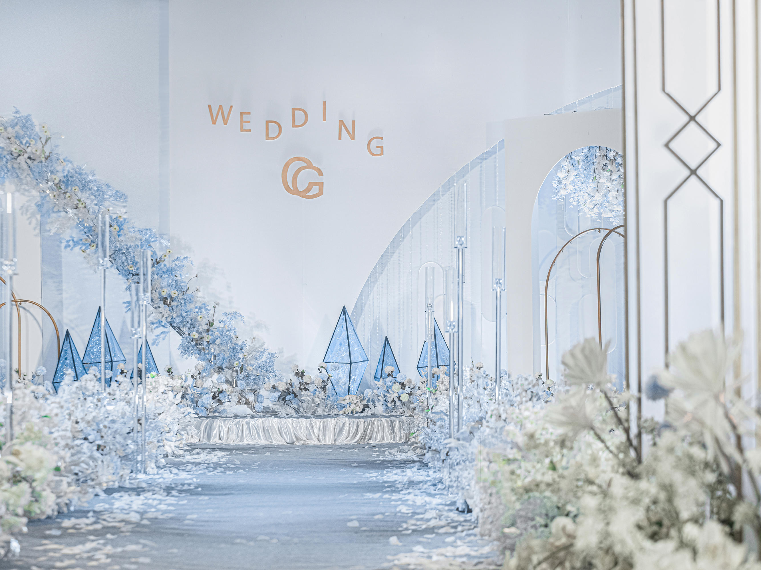 【洛亚皇朝婚礼】清新淡雅蓝