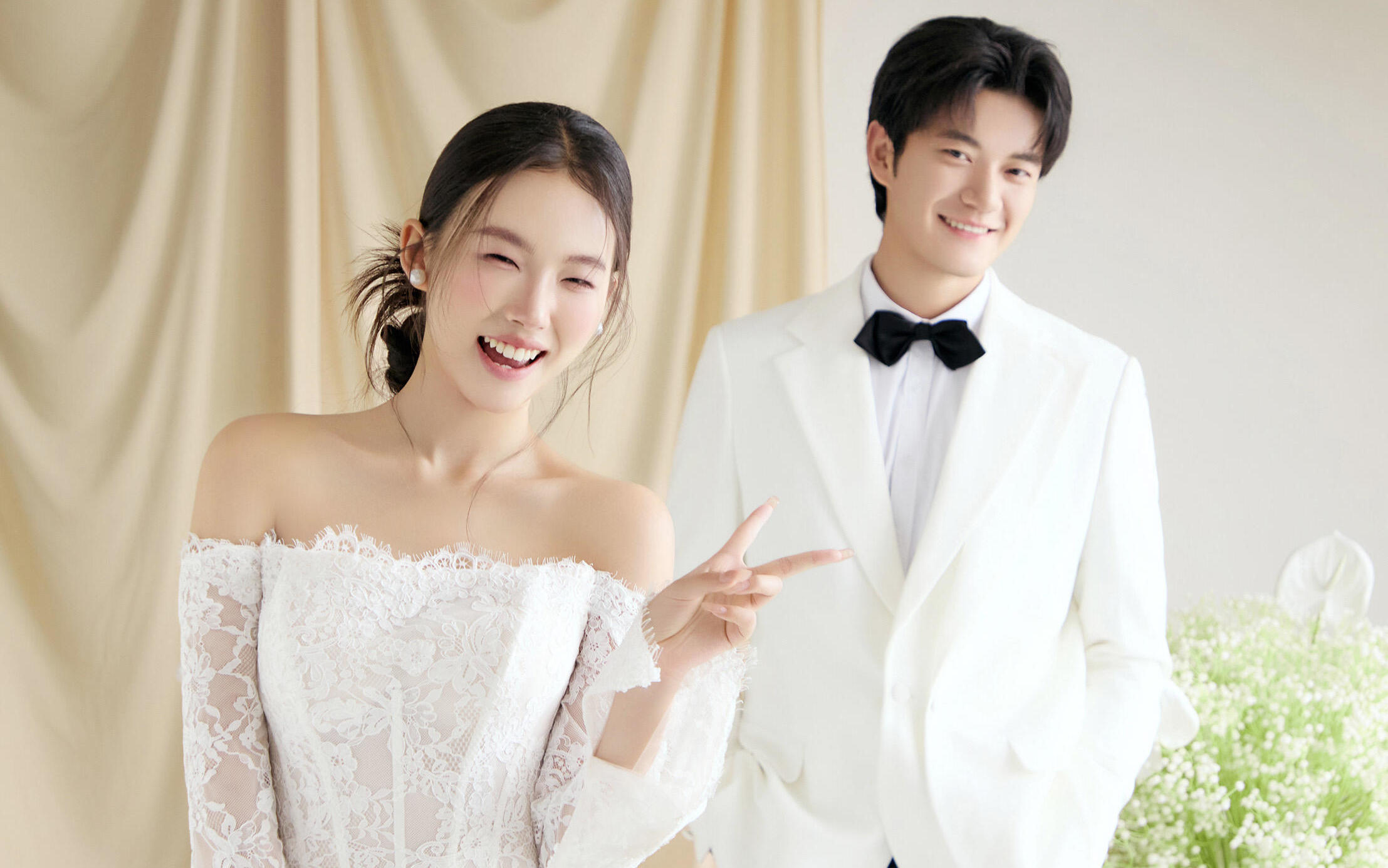 韩系尊嘟很温柔✨ 藏在满天星里的爱意 