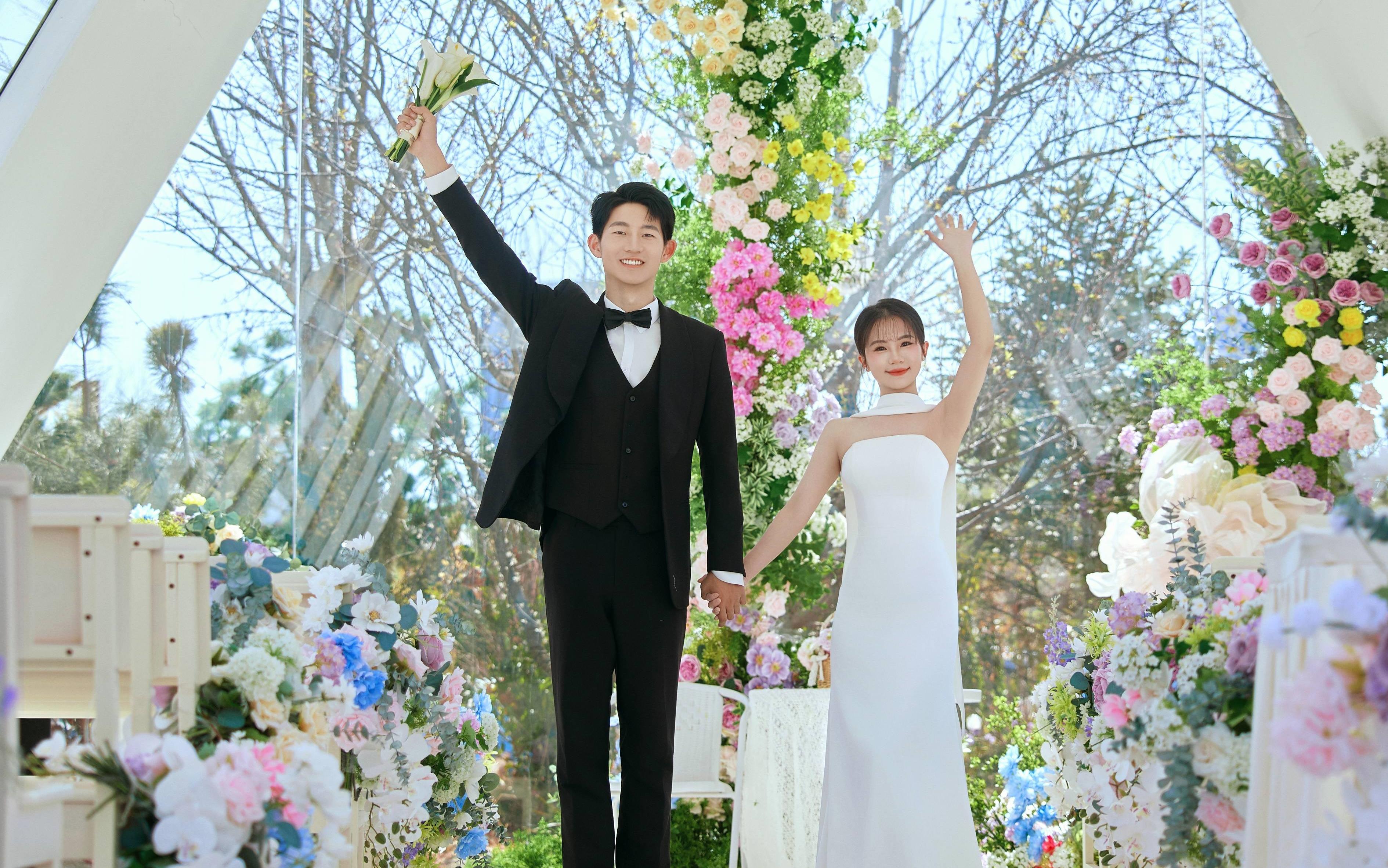 匠艺婚纱照客片，把婚礼现场搬进婚纱照里