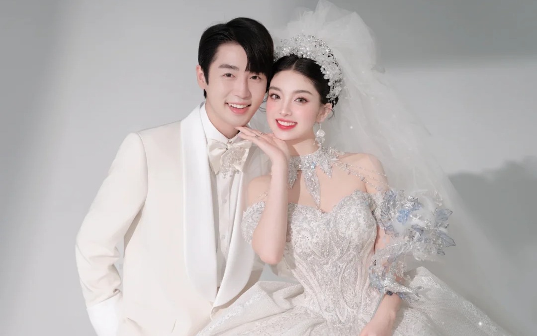 是梦中的公主风婚纱照‼️被成片美哭了😭