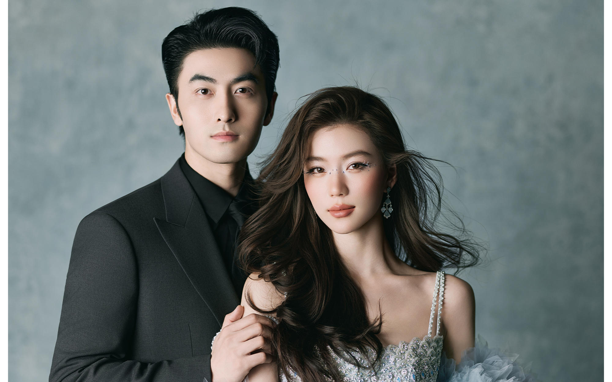 被問爆的霧藍婚紗照（莫蘭迪時光）