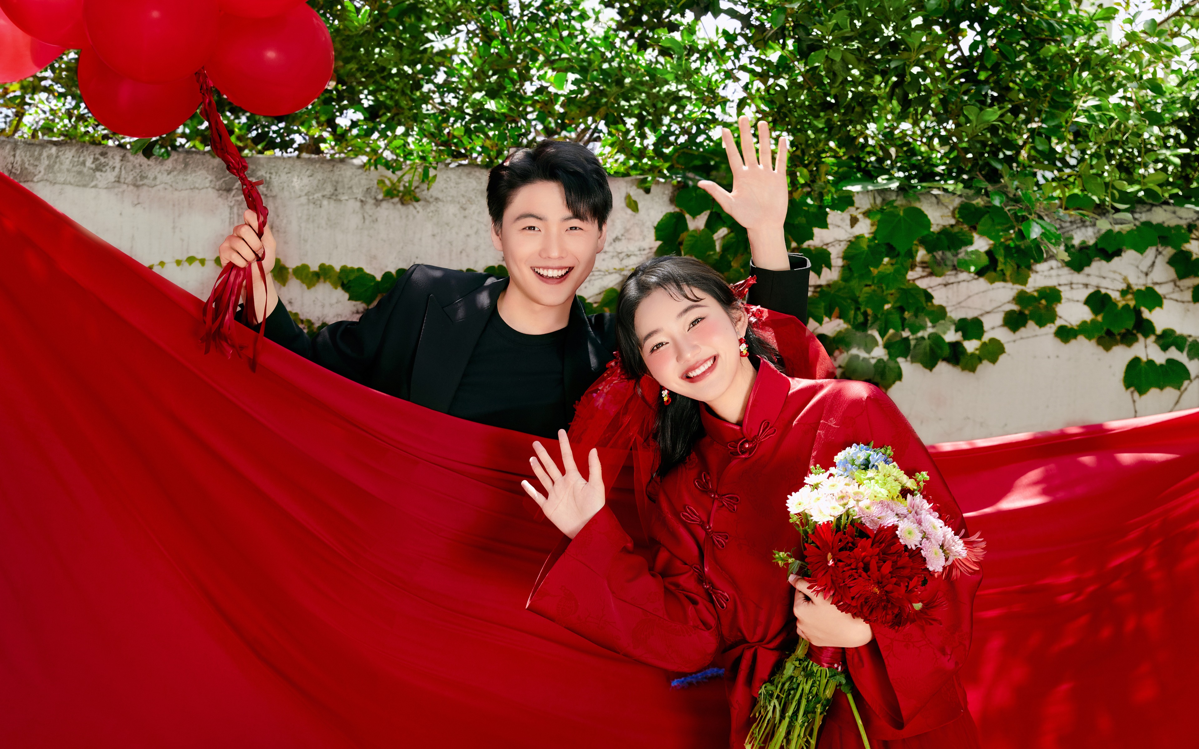 拒绝影楼风❗️街拍喜嫁婚纱照被闺蜜追着问🔗